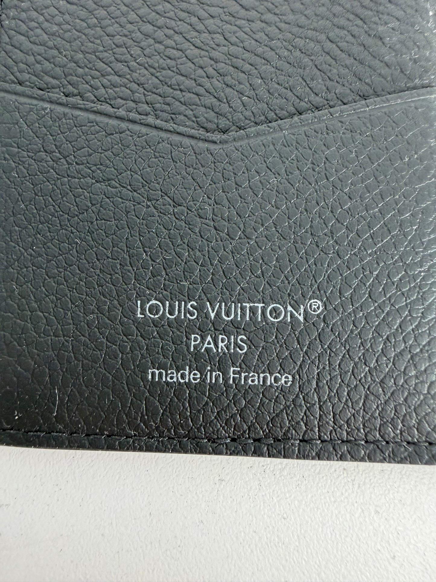 Louis Vuitton Pocket Organizer in The Damoflage Black NFC