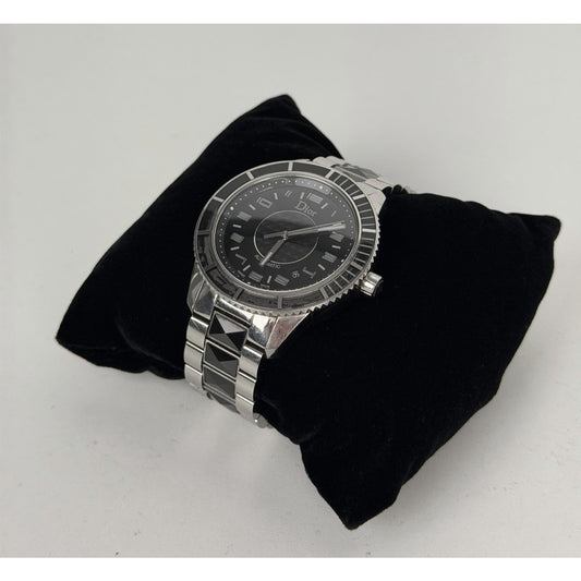 Christian Dior Christal Automatic Watch CD115510M001 Black Dial and Bracelet