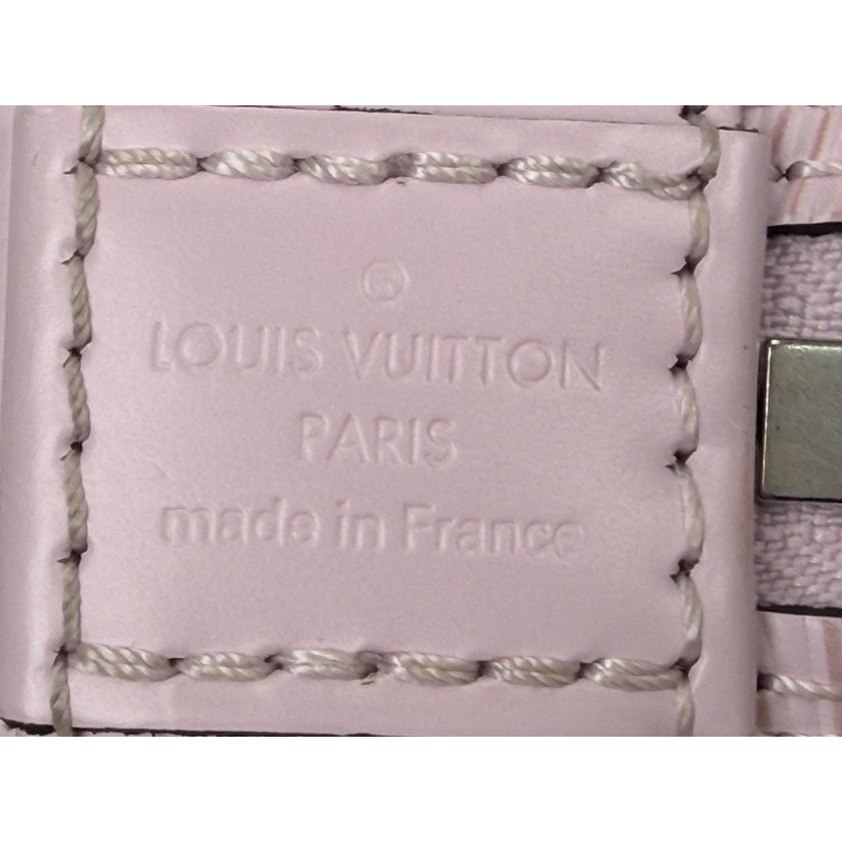 Louis Vuitton Alma BB Handbag in Pink Epi Leather Silver-Tone Hardware S02