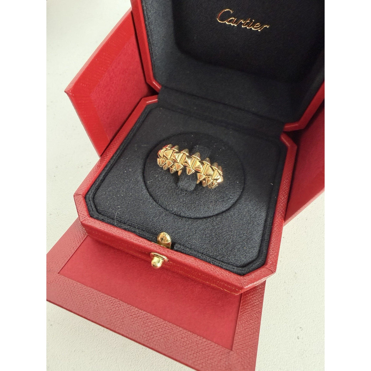 Cartier Clash de Cartier Medium Ring 18K Yellow Gold 6.5 (54)