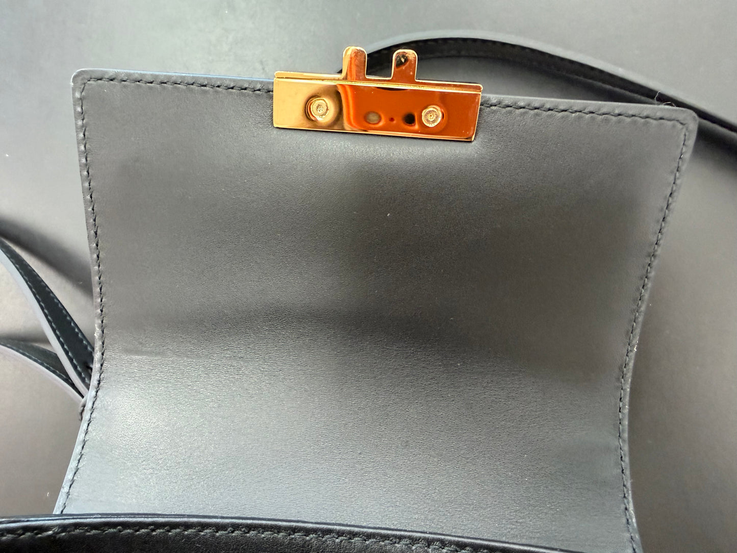 Gucci Padlock Mini Backpack in black Guccissima leather
