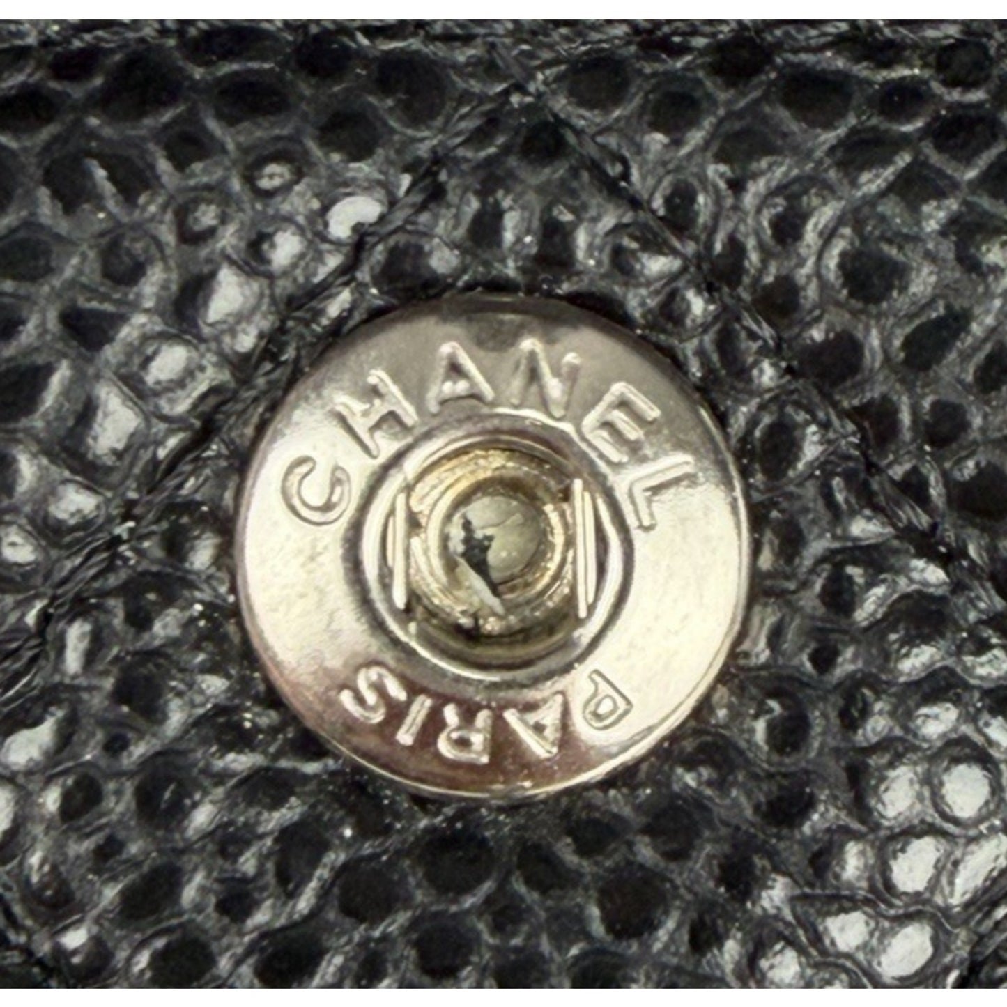 Chanel Classic Double Flap Small Bag Black Caviar Leather Silver Hardware NFC D7