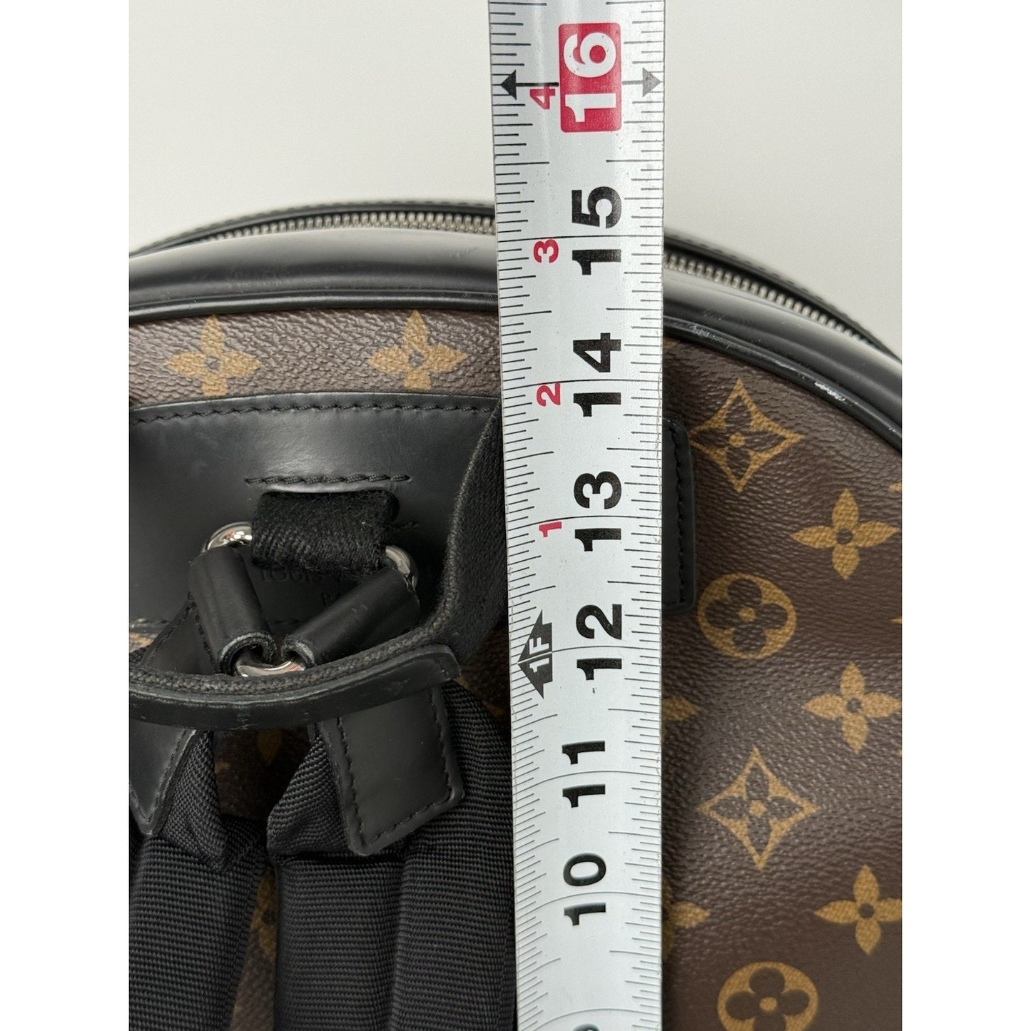 LOUIS VUITTON Louis Vuitton Monogram Macassar Josh Backpack