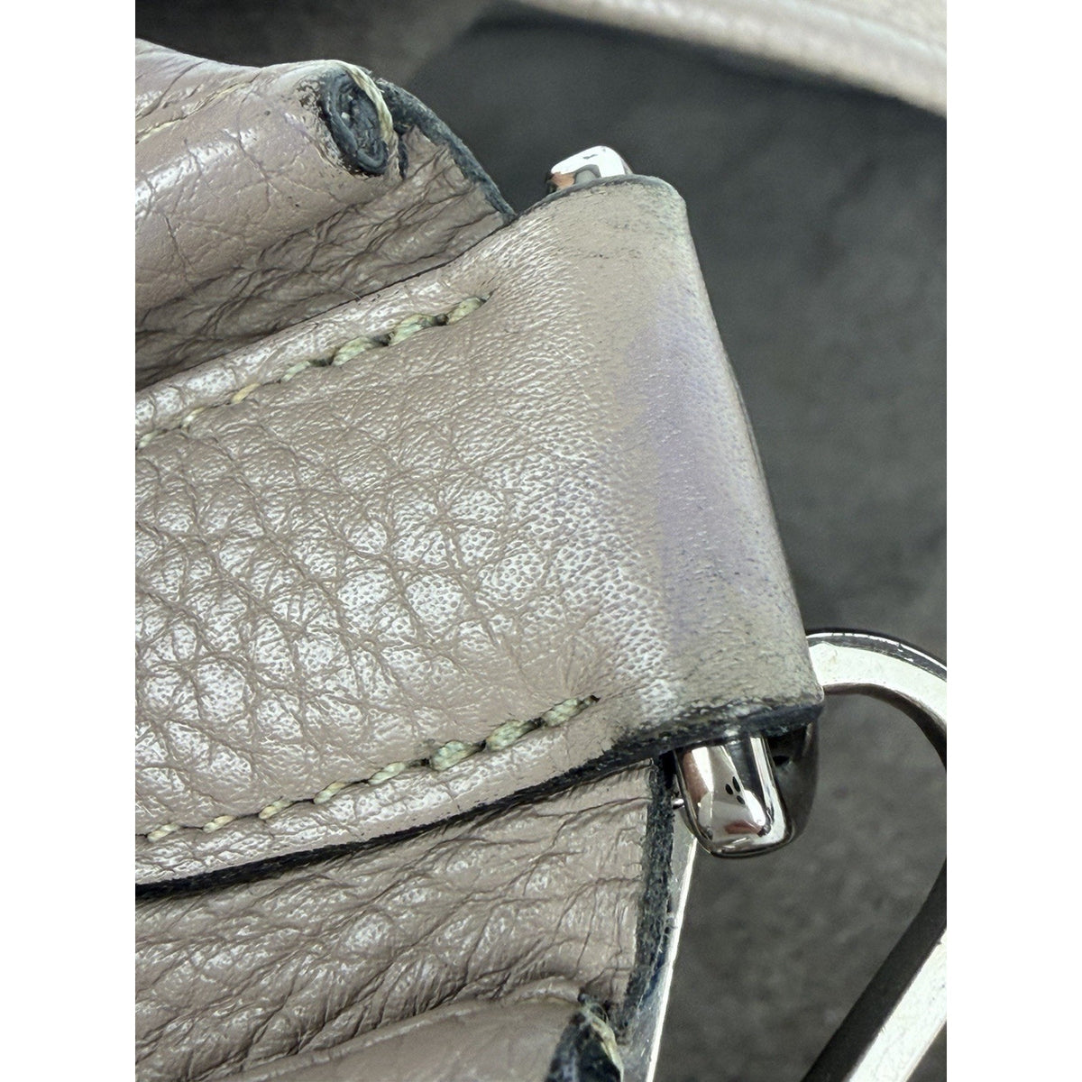 Hermes Evelyne III 29 Crossbody Bag in Taupe Clemence Leather 2010