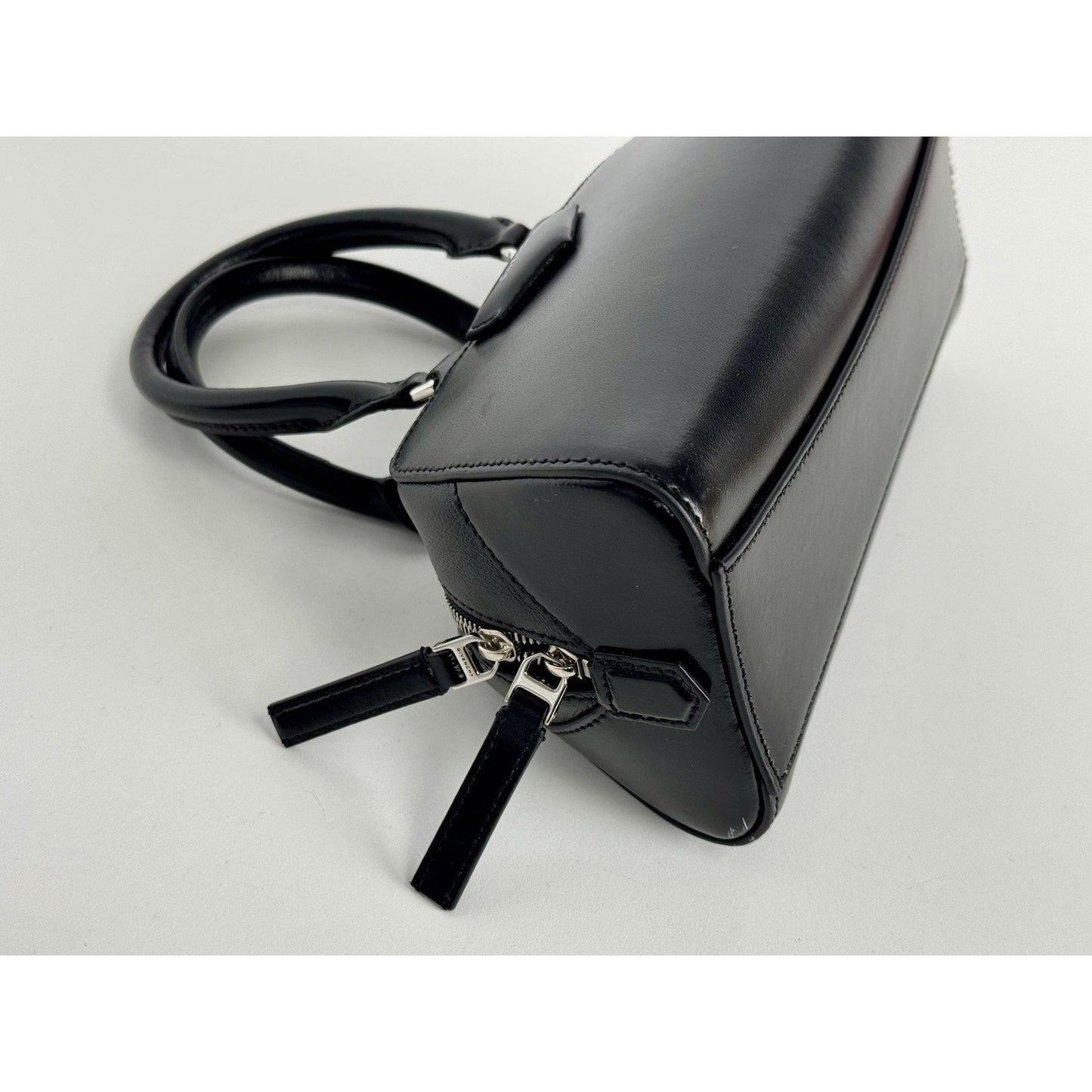 Givenchy Antigona East West Small Bag in Black Leather B-1