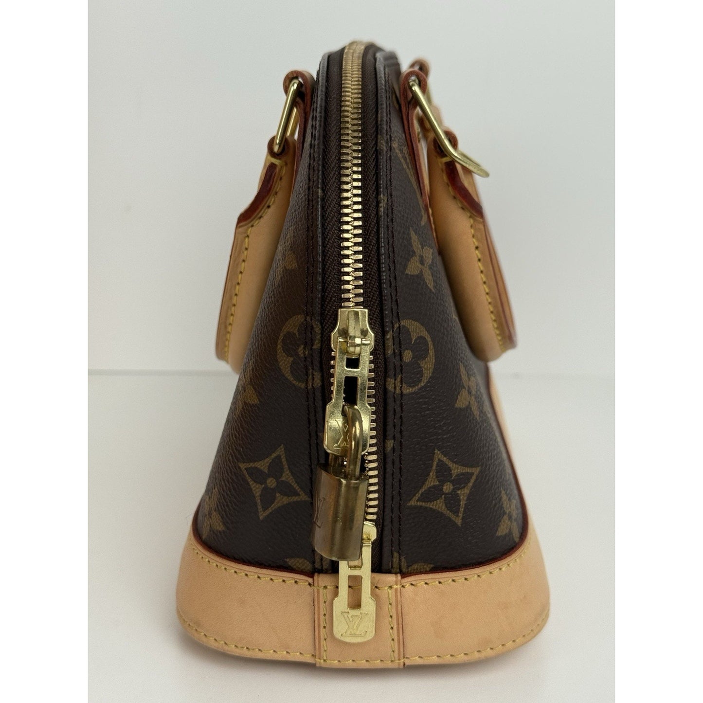 Louis Vuitton LV Monogram Alma BB Top Handle Women's Bag