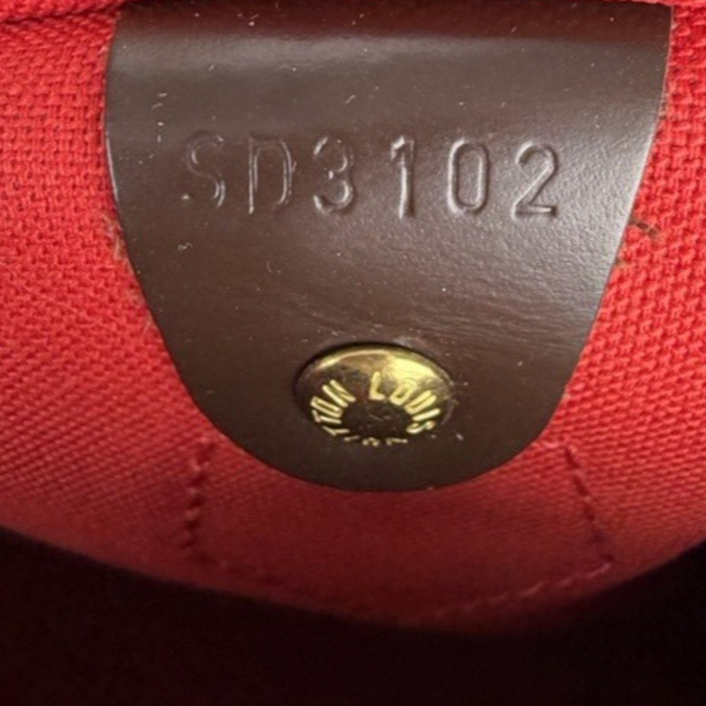 Louis Vuitton Speedy 30 Bag in Damier Ebene Coated Canvas 2012 B9