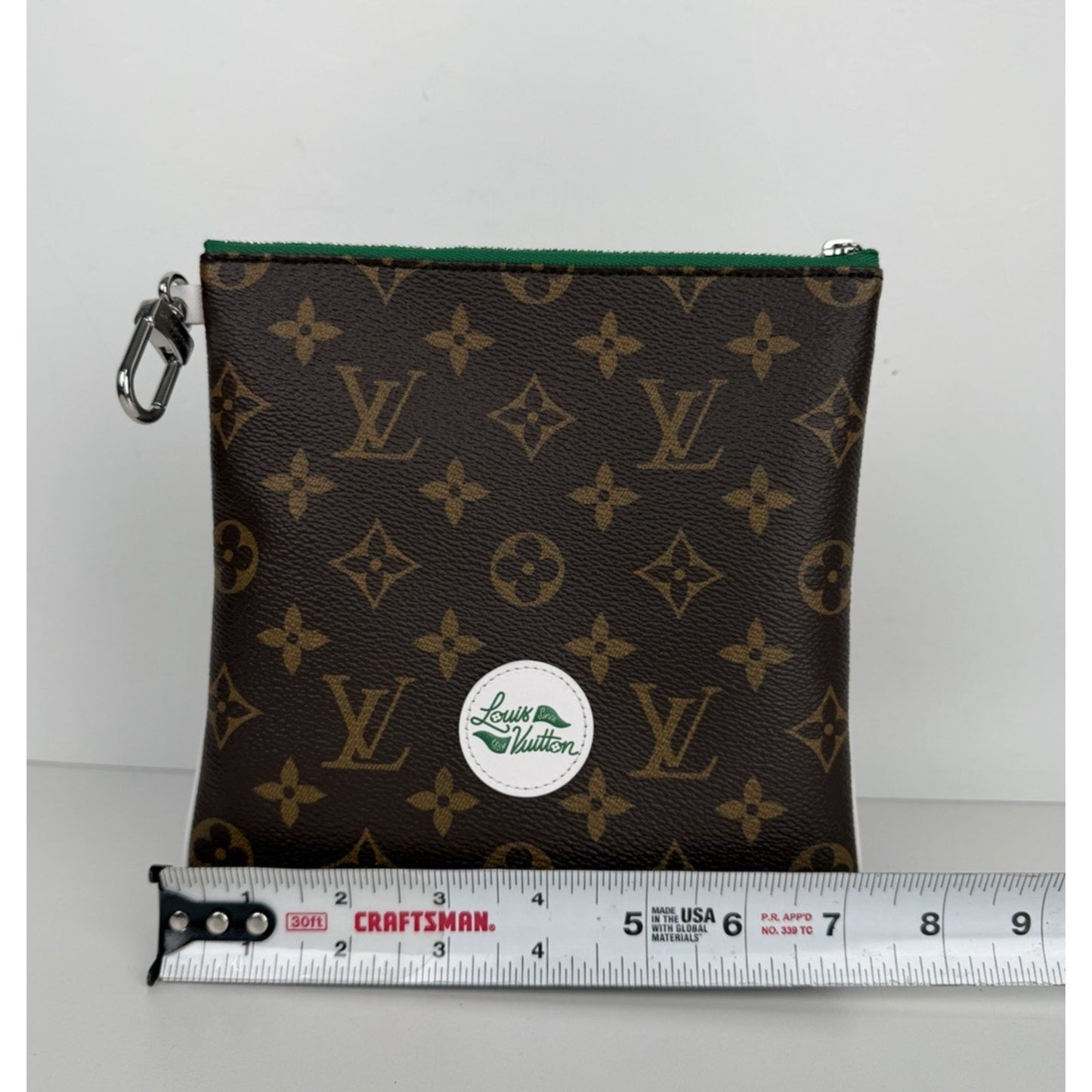 Louis Vuitton Golf Accessories Pouch Clutch in Brown Monogram Coated Canvas S15
