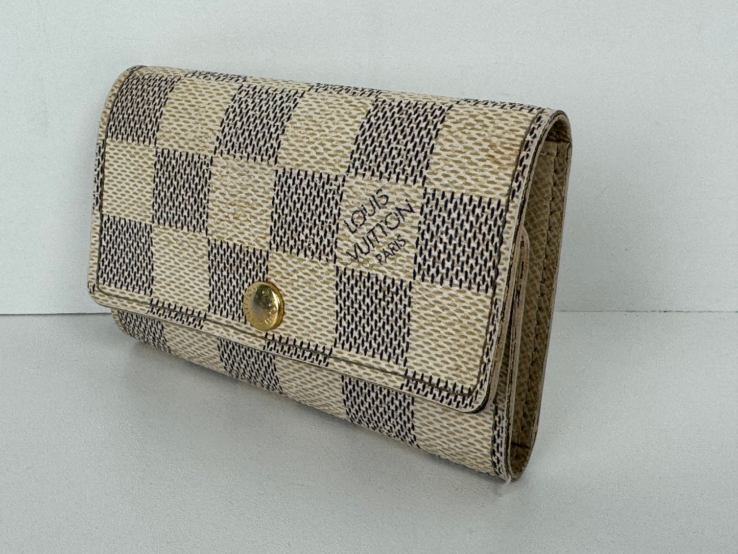 Louis Vuitton Damier Azur Multicles 6 Key Holder