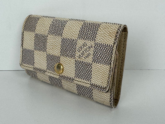 Louis Vuitton Damier Azur Multicles 6 Key Holder
