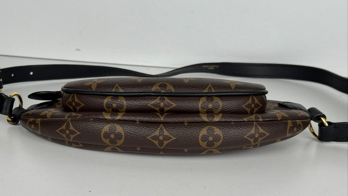 Louis Vuitton Keepit Bumbag in LV Monogram Coated Canvas NFC YC2
