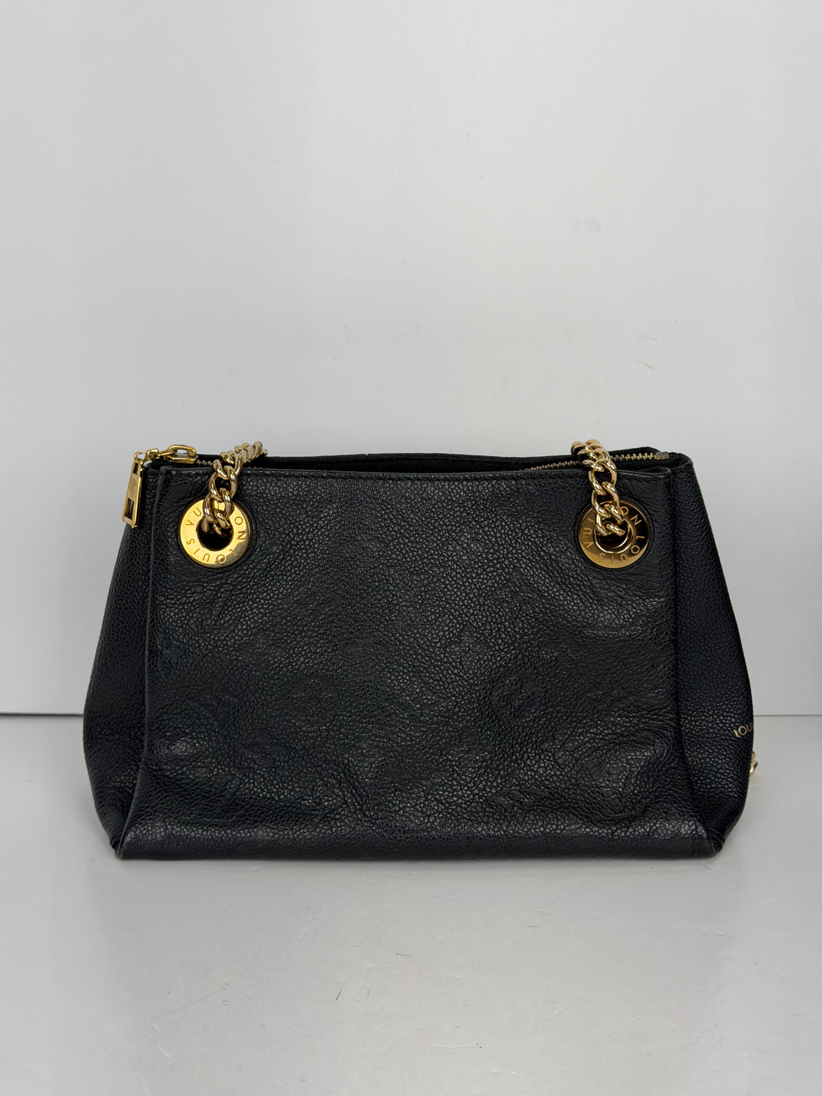 Louis Vuitton Surene BB Bag in Black LV Monogram Empreinte Leather NFC YD7