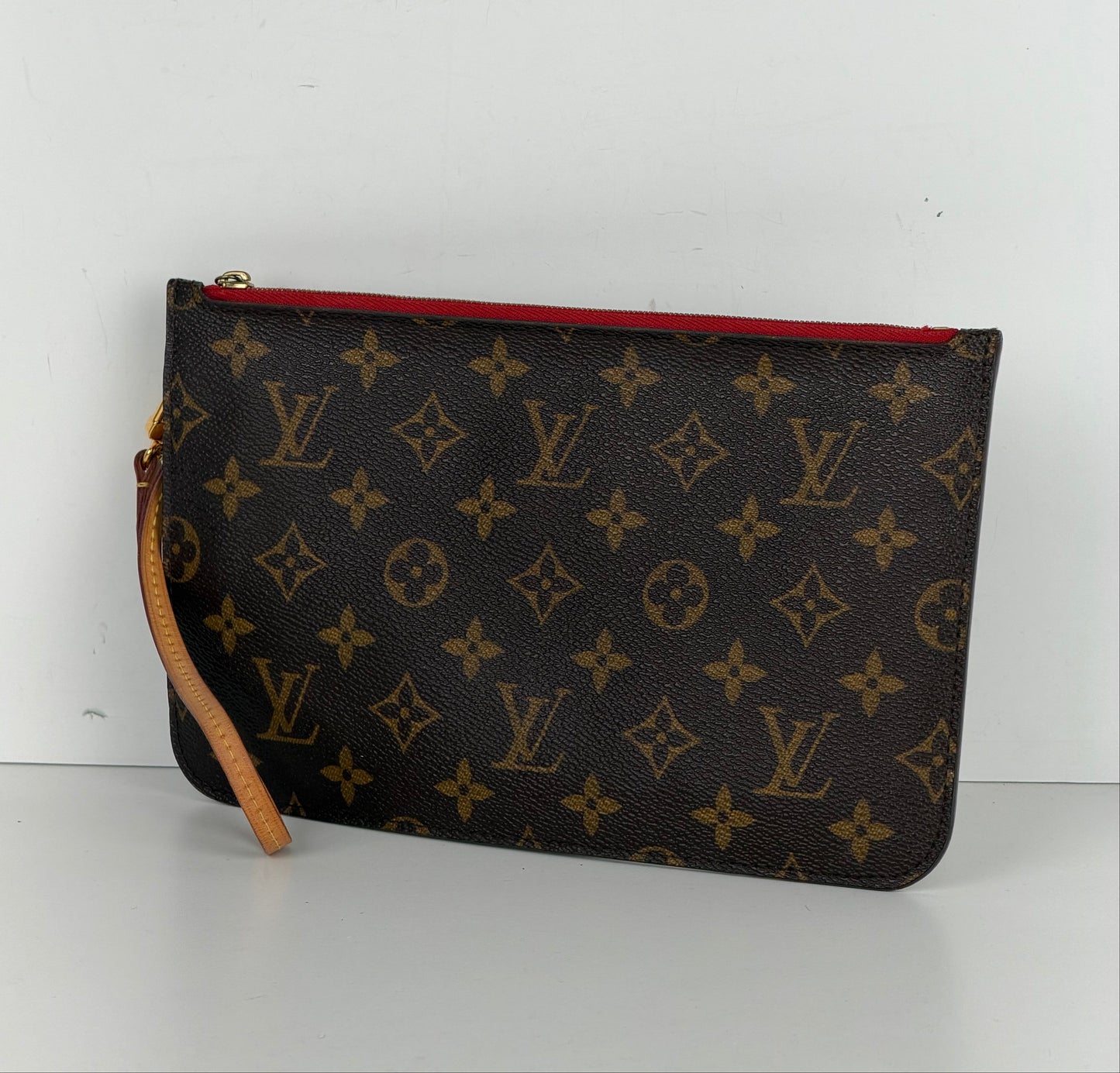 Louis Vuitton Neverfull Pochette MM in LV Monogram Coated Canvas 2014 S-19