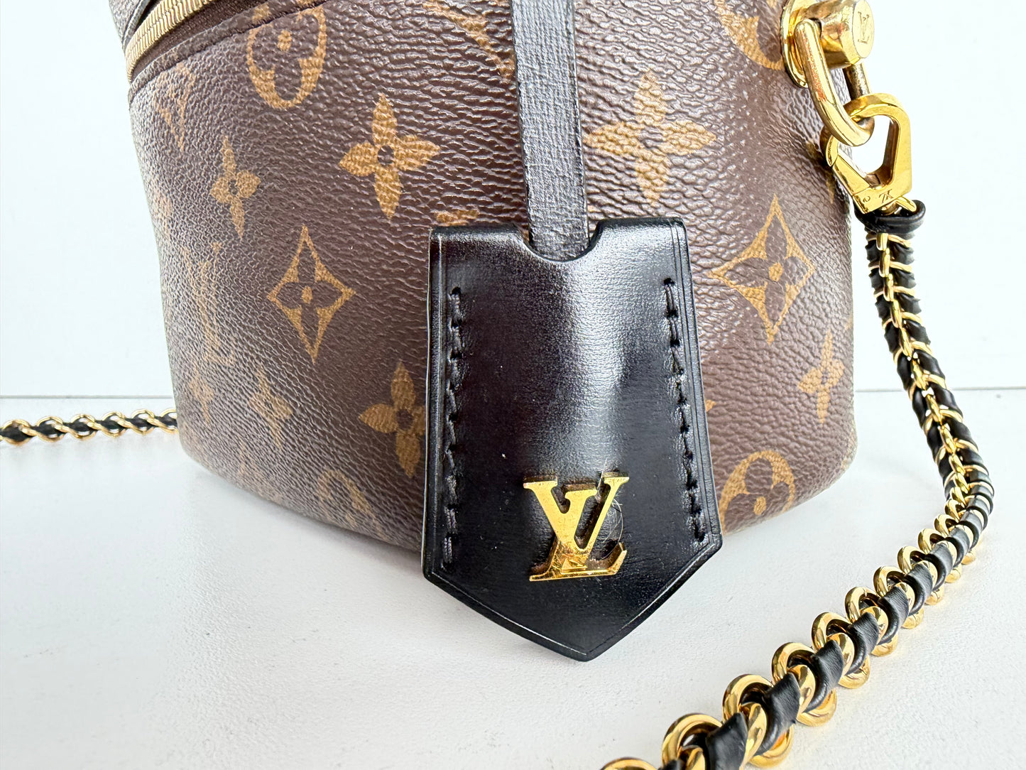 Louis Vuitton Vanity PM Bag in Brown LV Reverse Monogram Coated Canvas 2021 YC-5
