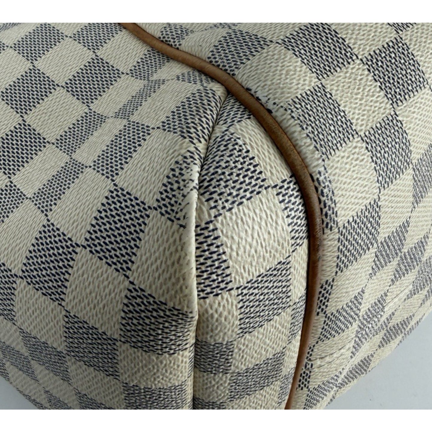 Louis Vuitton Totally MM Tote Bag in Damier Azur Coated Canvas 2013 S