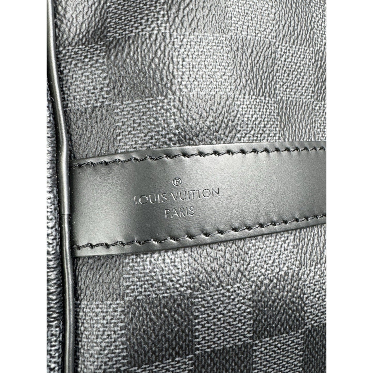 Louis Vuitton Damier Graphite Keepall Bandoulière 55 Travel Bag