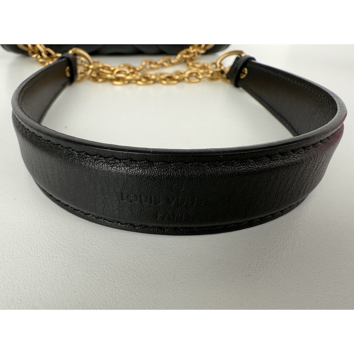 Louis Vuitton New Wave Chain Strap Quited Leather PM Women's Shoulder Bag
