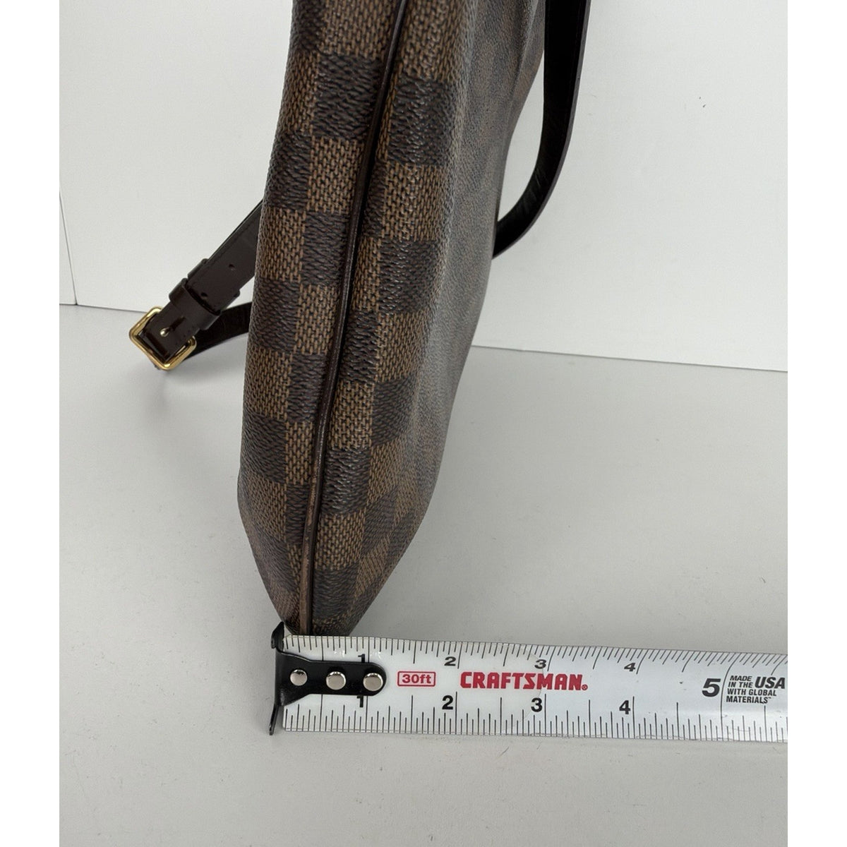 Louis Vuitton Bloomsbury Crossbody Bag PM in Damier Ebene Coated Canvas 2017 S08