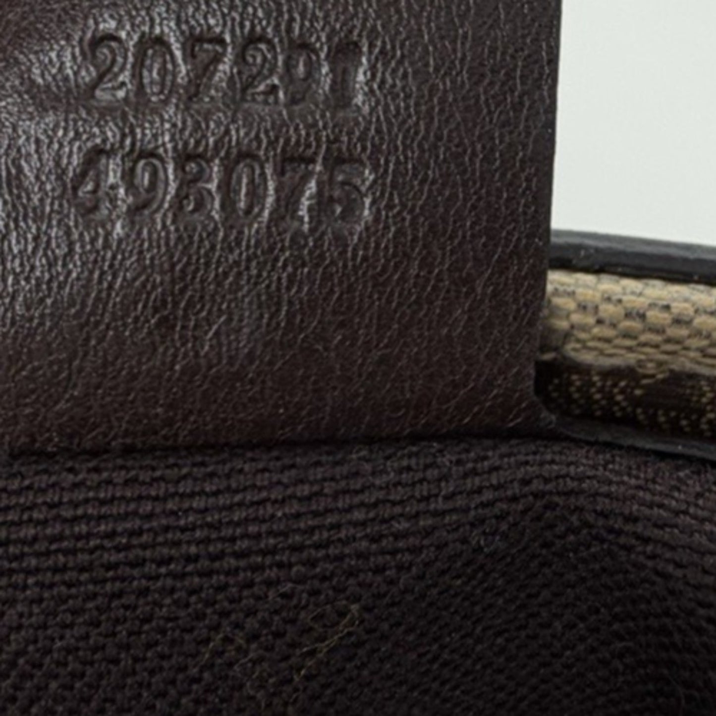 Gucci GG Crystal Babouska Medium Tote Bag in Brown Coated Canvas S10