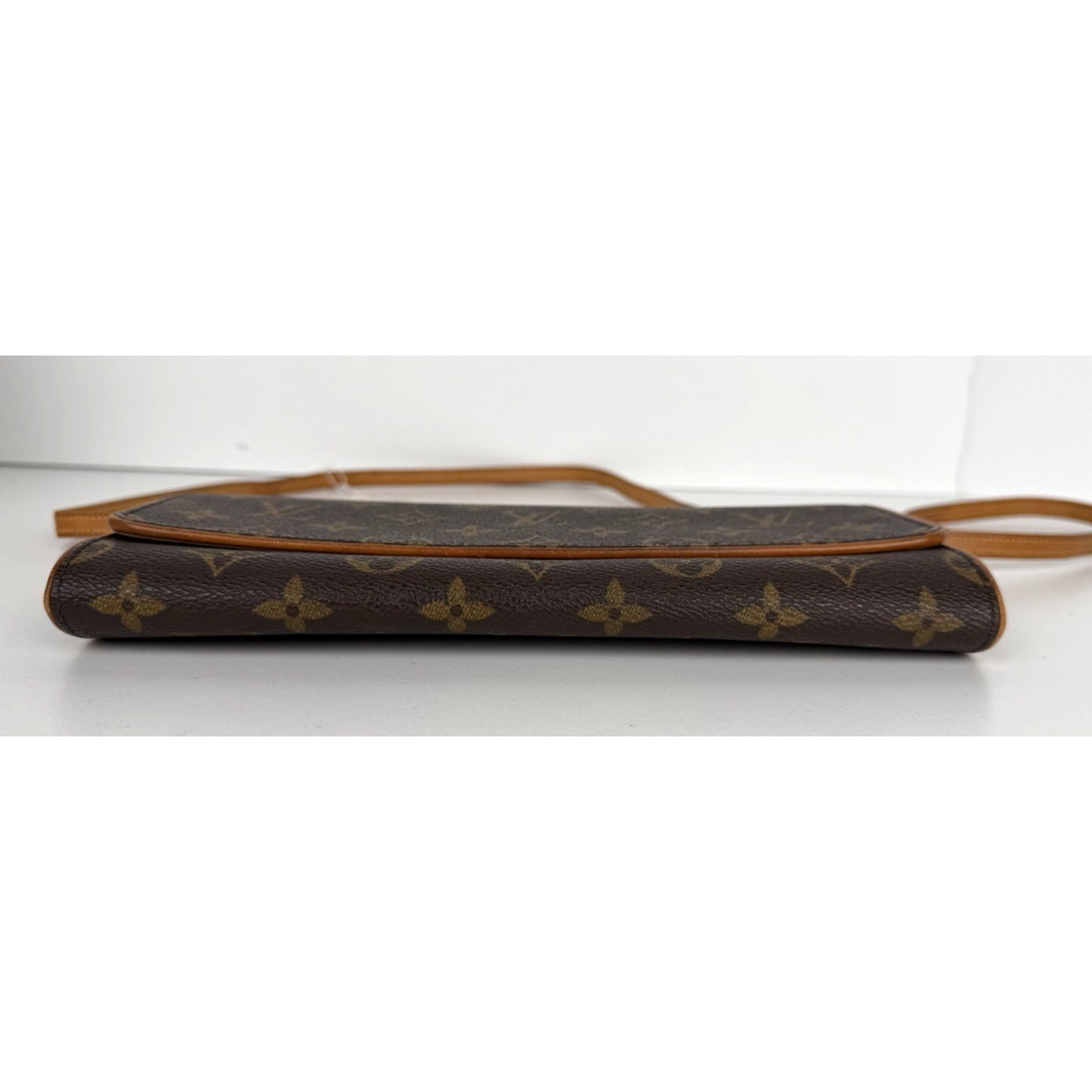 Louis Vuitton LV Monogram Pochette Twin Vintage Crossbody Bag (2001) S04