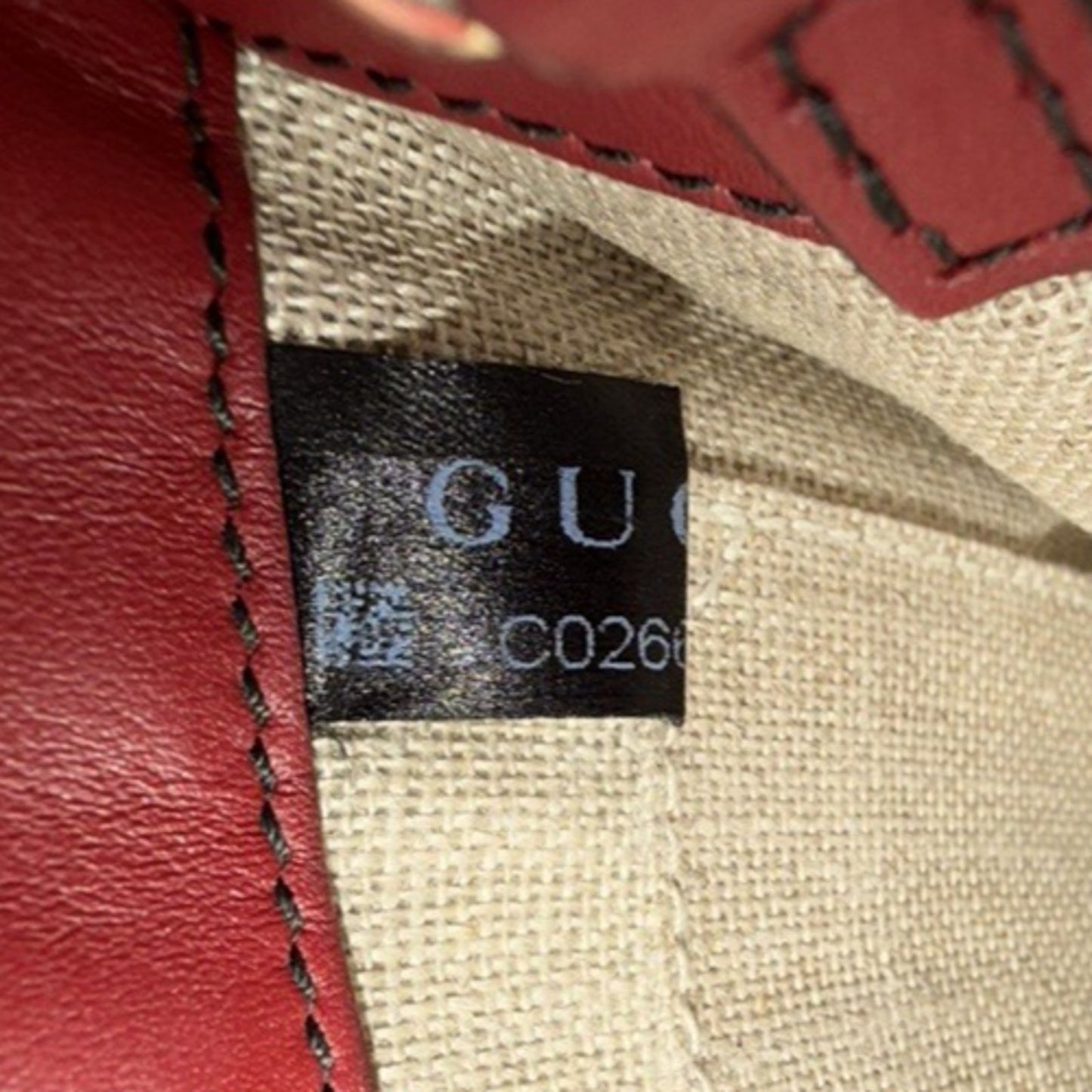 Gucci Microguccissima Mini Emily Bag Crossbody with Tassels in Red Leather S17