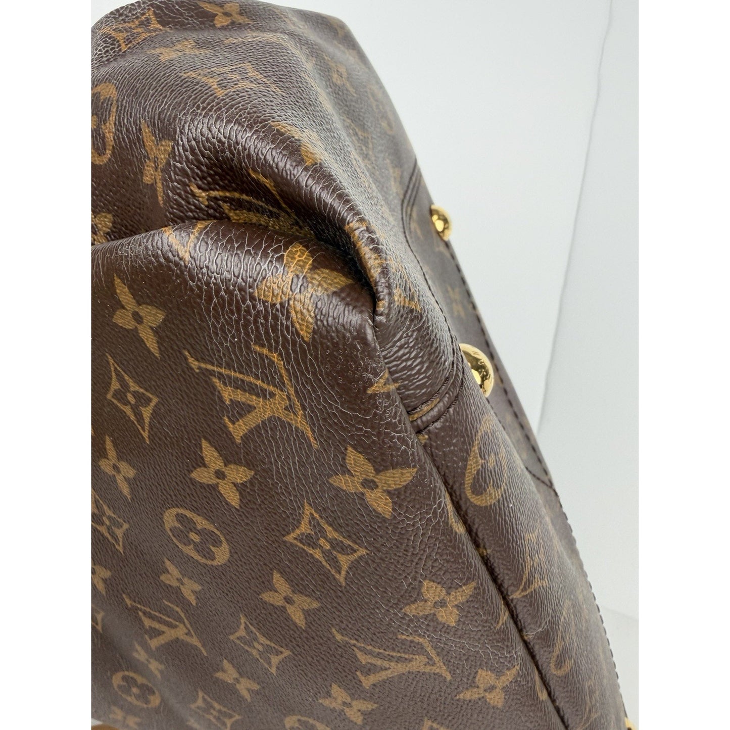 Louis Vuitton Artsy MM Bag in Brown Monogram Coated Canvas 2015 S