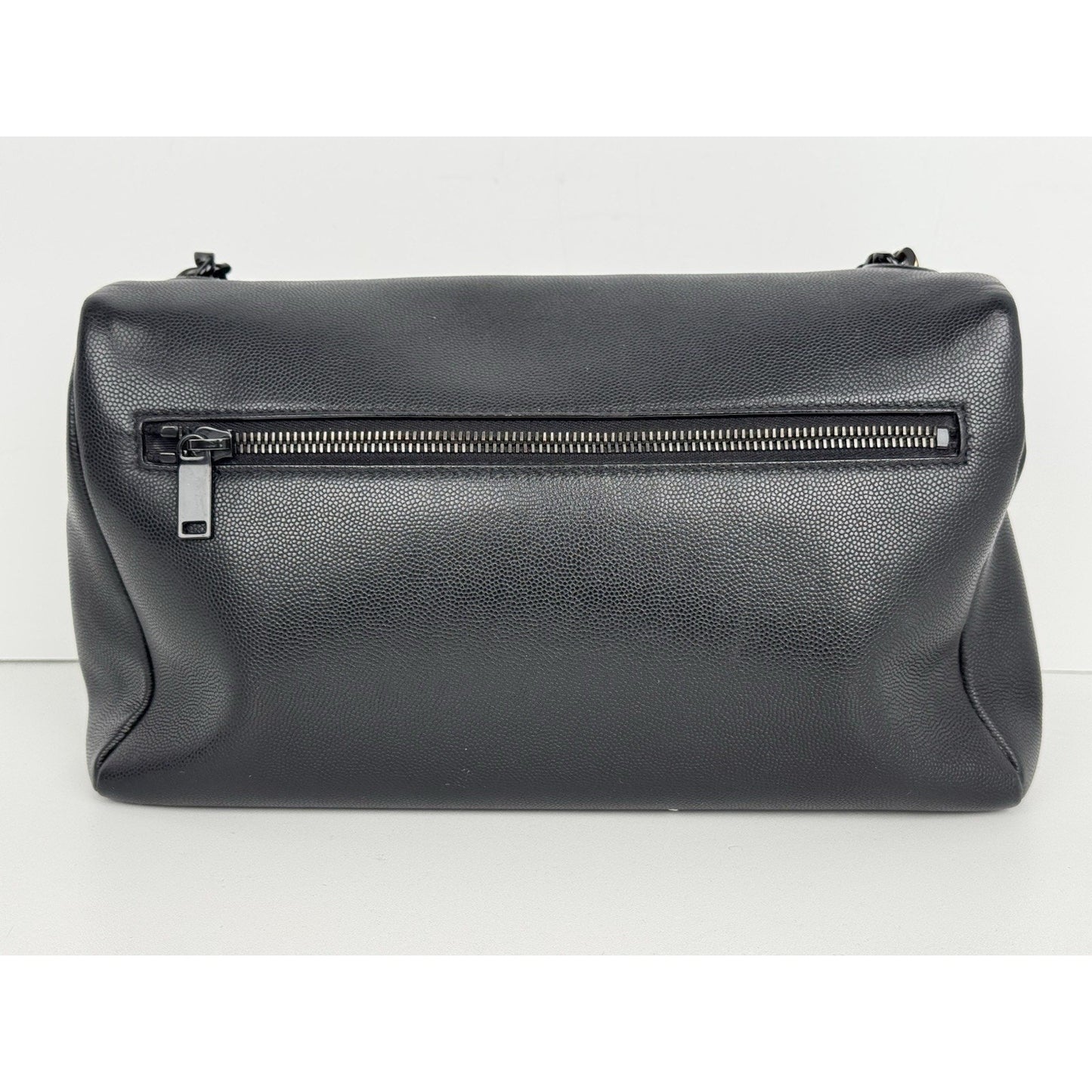 Saint Laurent West Hollywood Leather Handbag Black with Black Hardware