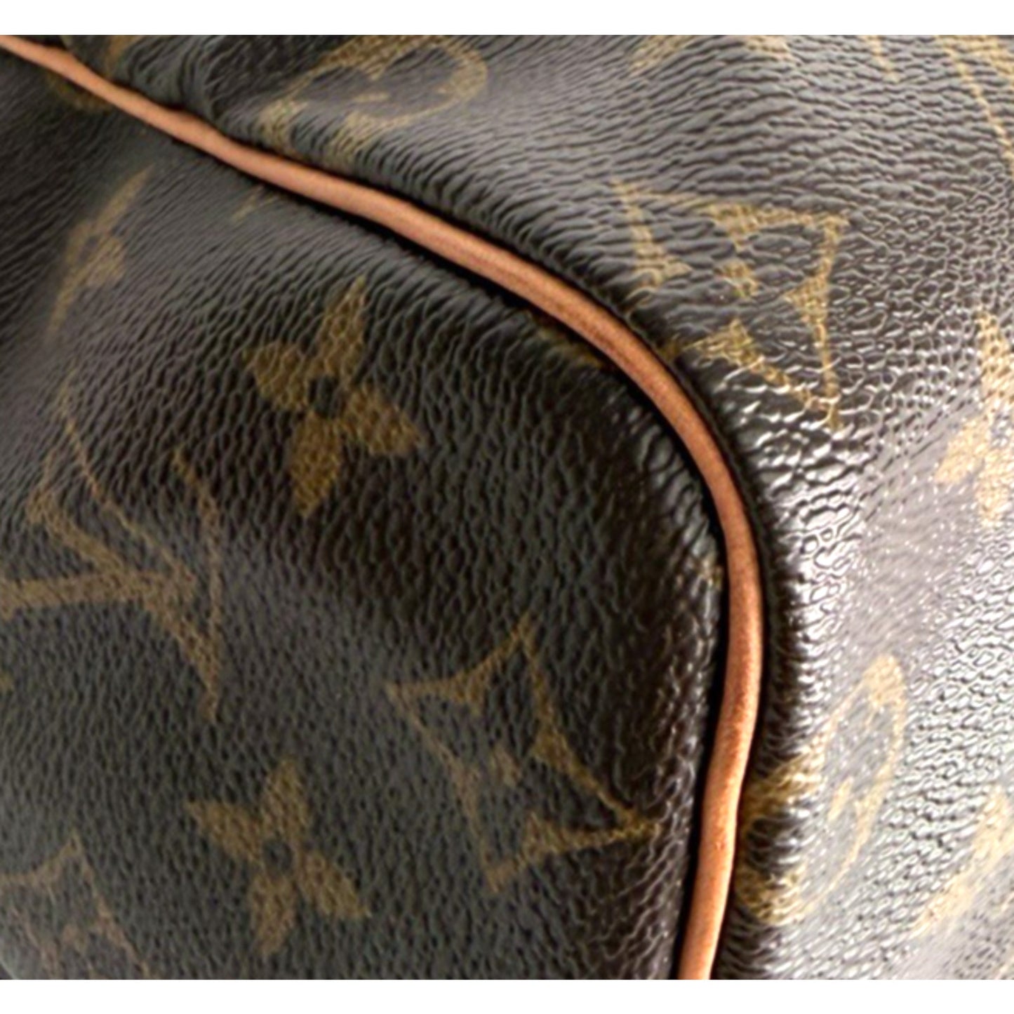 Louis Vuitton Speedy 25 Bag in Brown Coated Canvas Monogram 2019 E-1
