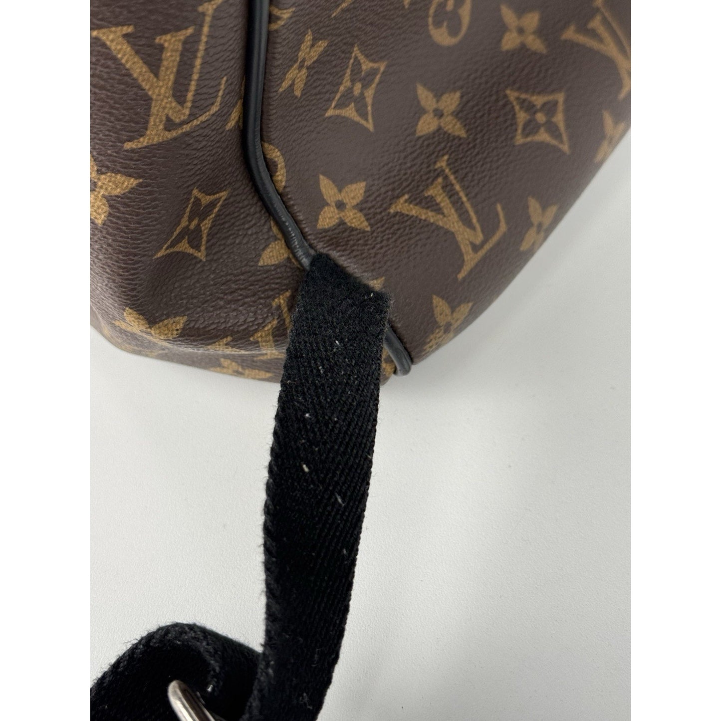 LOUIS VUITTON Louis Vuitton Monogram Macassar Josh Backpack