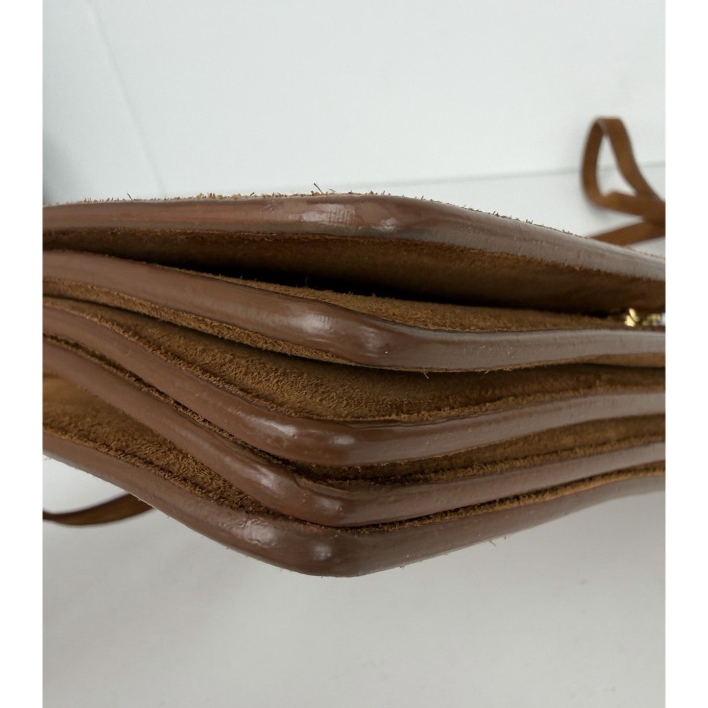 Saint Laurent Dylan Shoulder Bag Small in Brown Suede and Gold-Tone Hardware