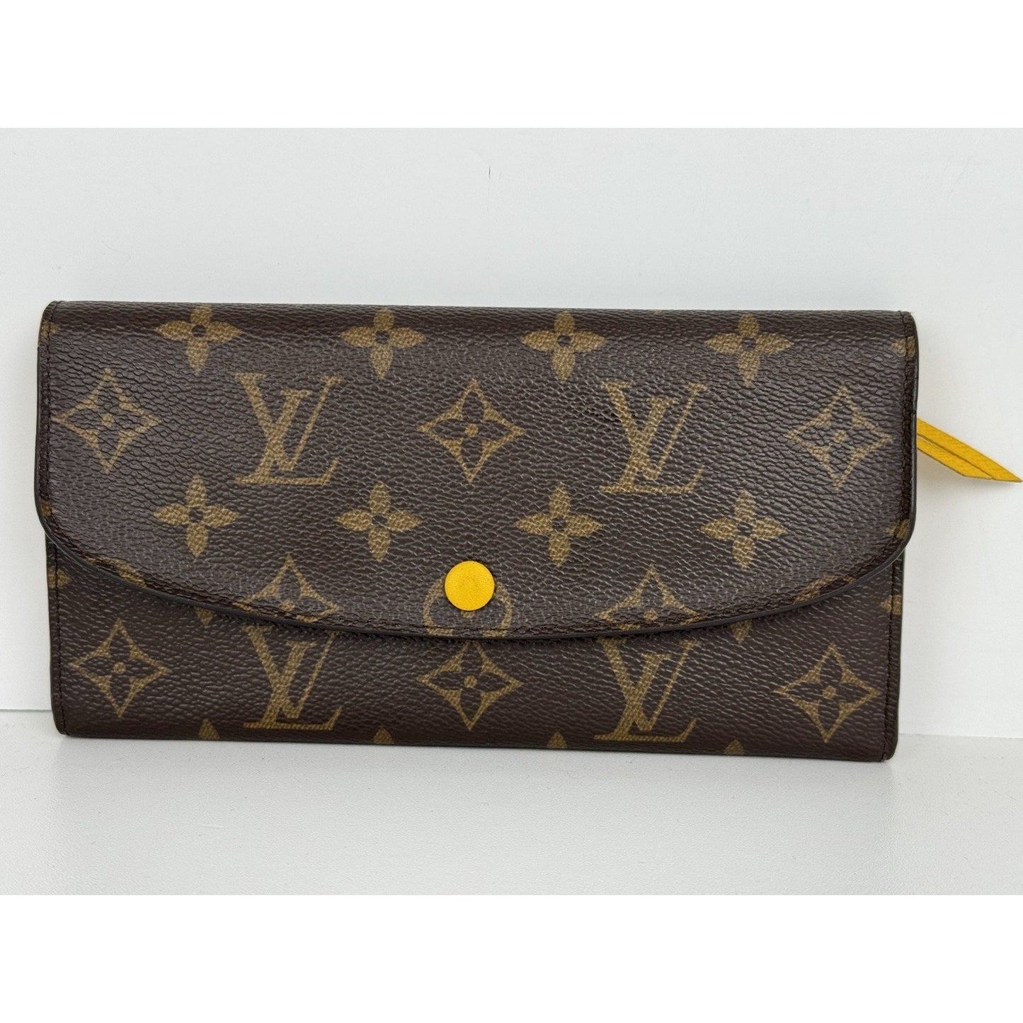 Louis Vuitton Monogram Emilie Wallet – Mimosa with Gold Hardware C-1