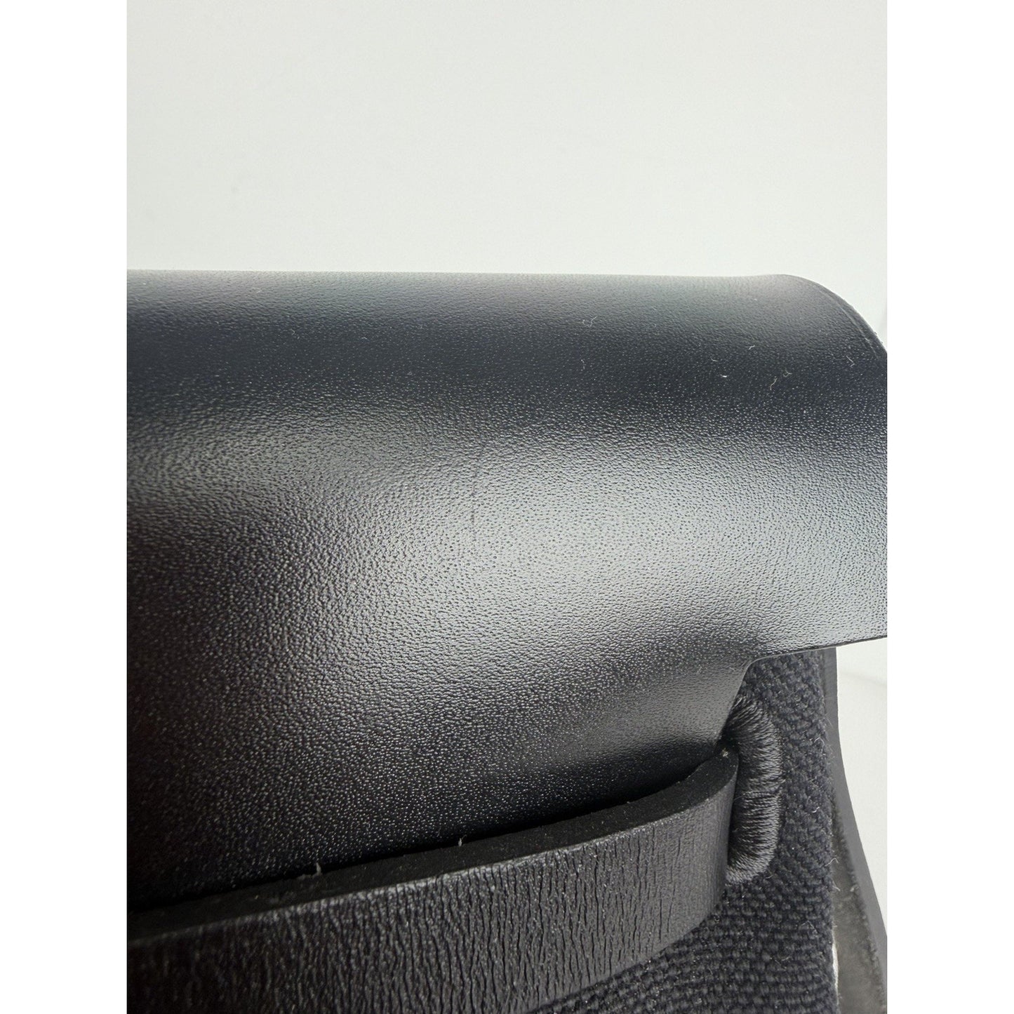Hermes Herbag Messenger 39 Bag in Black Canvas Silver Hardware 2023 E-4