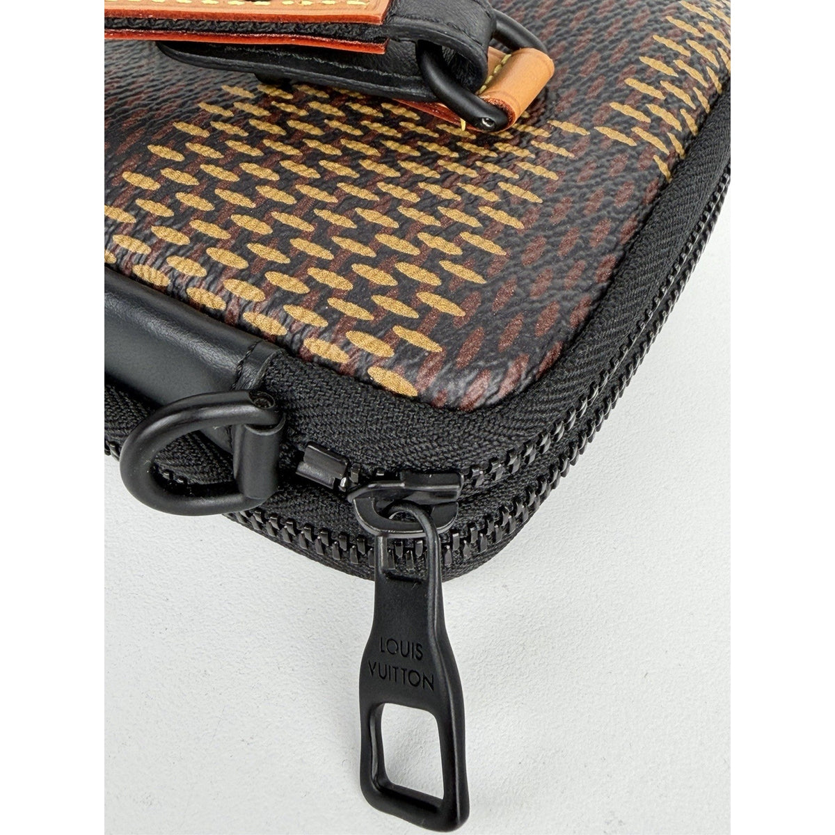 Louis Vuitton x Nigo Turtle Crossbody Bag in Damier Ebene Coated Canvas NFC S-08
