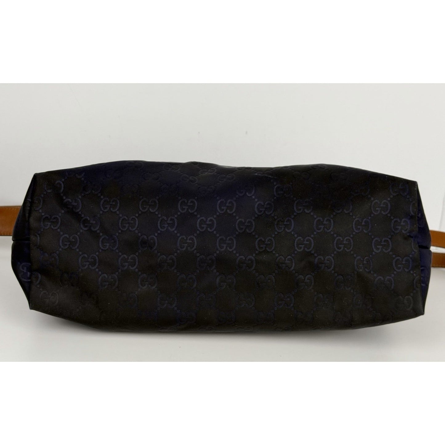 Gucci GG Pattern Nylon Messenger Bag in Blue S04