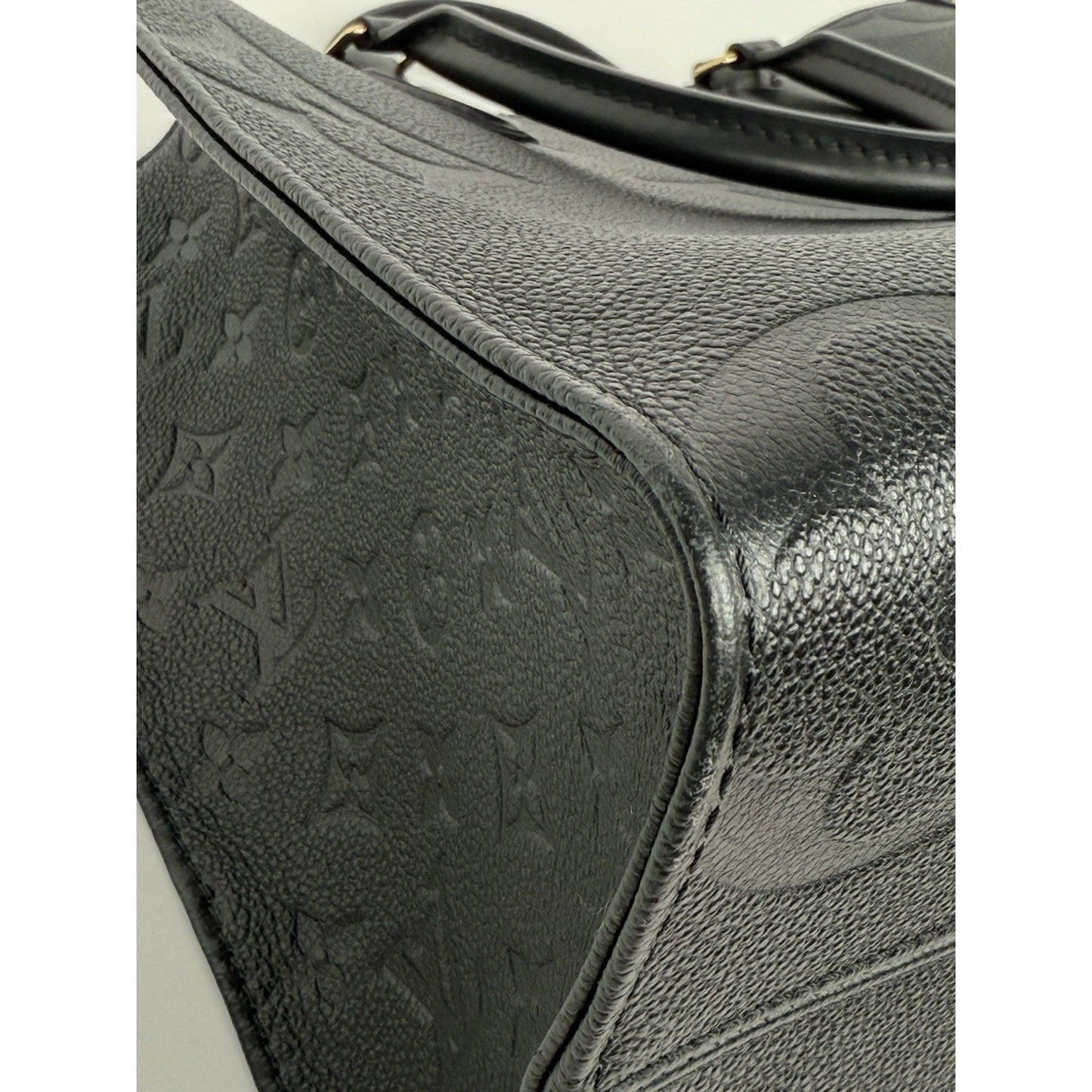 Louis Vuitton OnTheGo Tote GM Black Giant Empriente Leather
