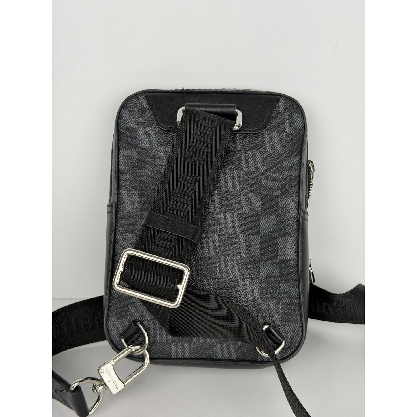 Louis Vuitton Amazone Sling Bag Damier Graphite 3D Coated Canvas NFC 2021 C3