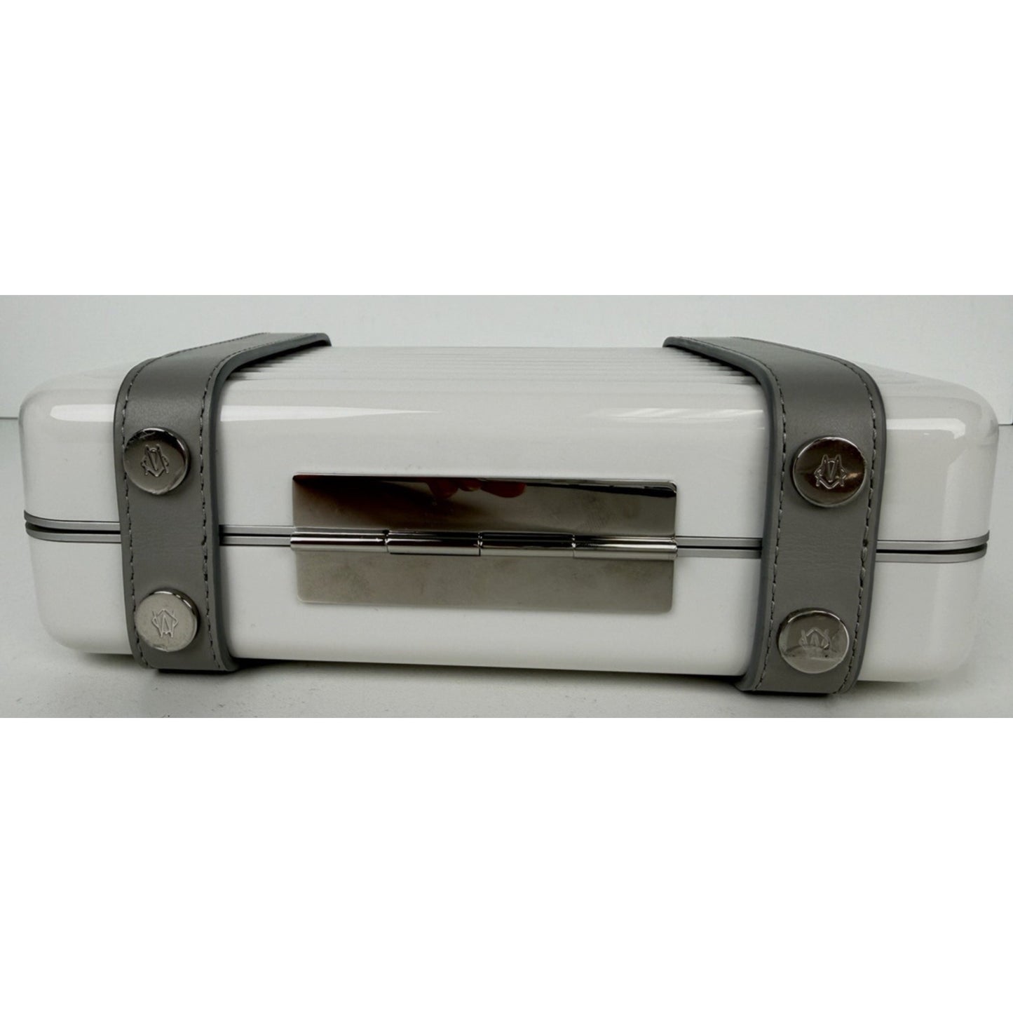 Rimowa Personal Polycarbonate Cross-Body Mini Bag in White S-08