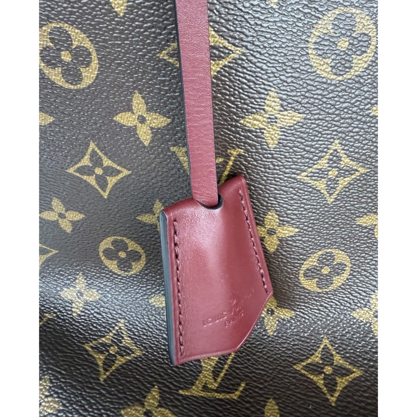 Louis Vuitton Flower Hobo Shoulder Bag in Brown Monogram Coated Canvas 2018 S