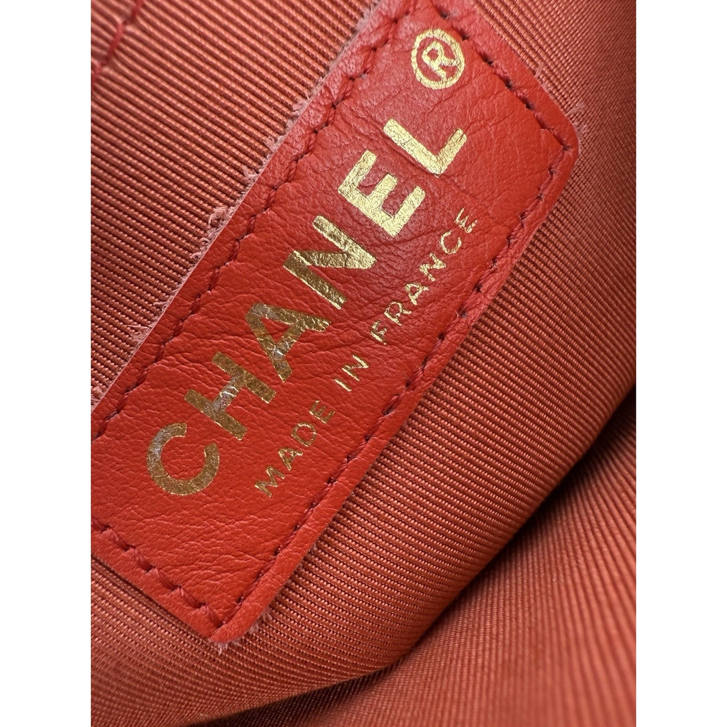 CHANEL Taupe Linen Quilted Camelia Straw Jute Raffia Medium Flap Shoulder Bag