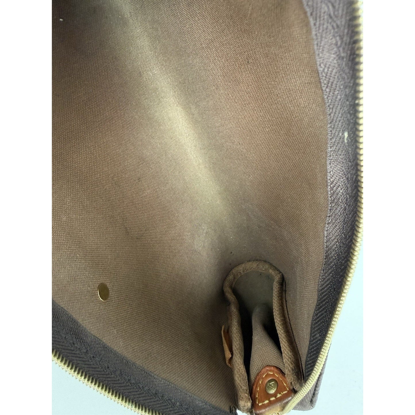 Louis Vuitton Monogram Eva Clutch Brown Canvas