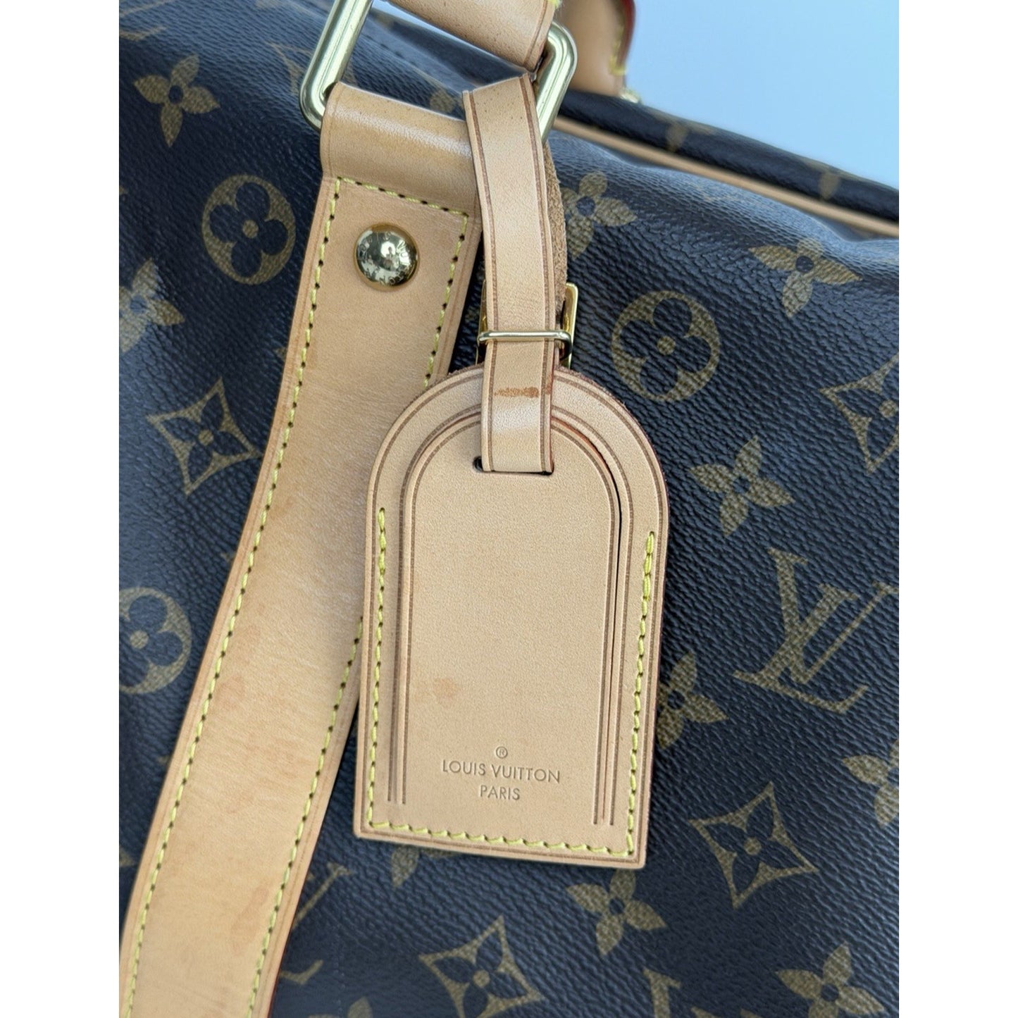 Louis Vuitton Carryall Bag in LV Monogram Brown Coated Canvas 2019 S