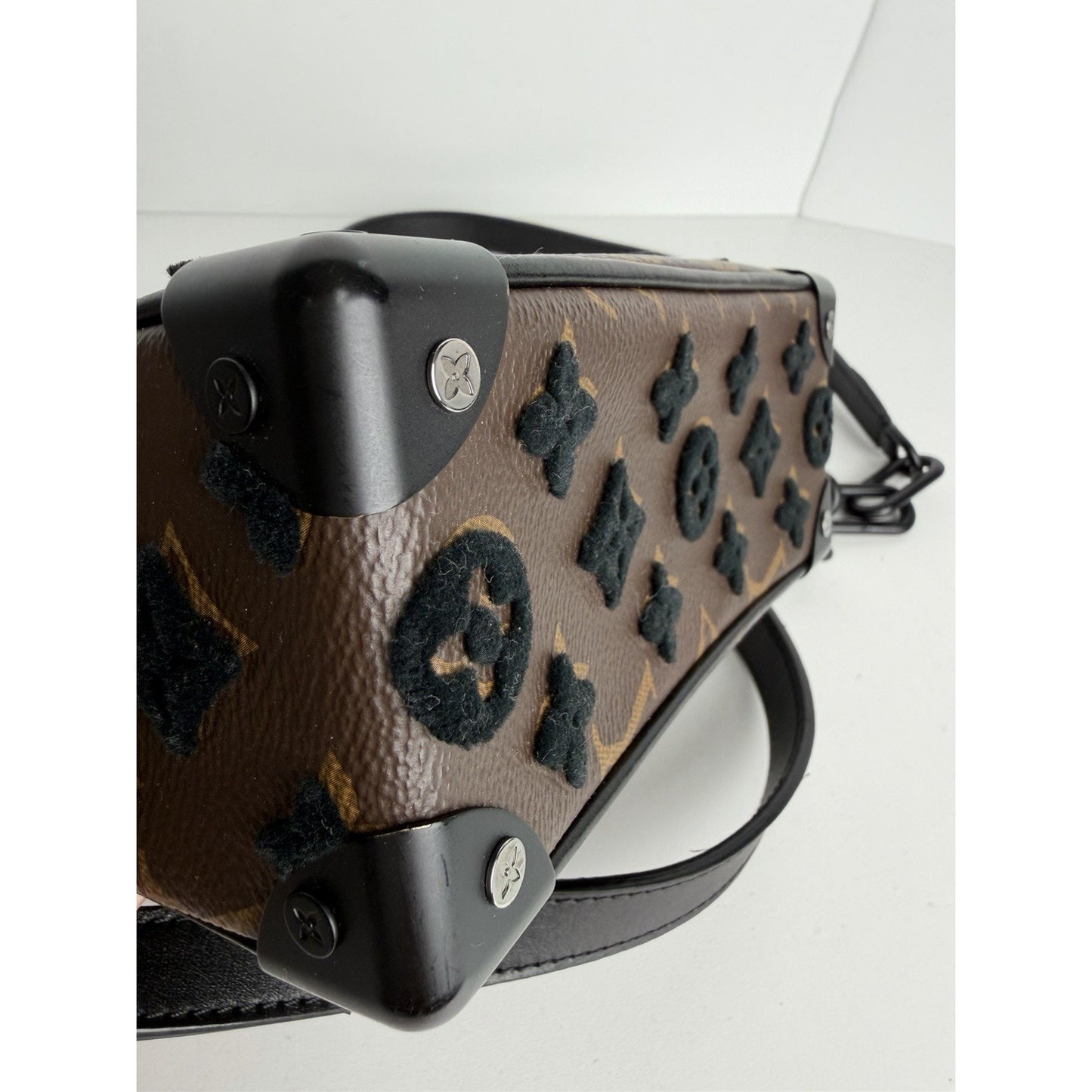 Louis Vuitton Mini Soft Trunk Bag in Brown Monogram Coated Canvas 2019 S03