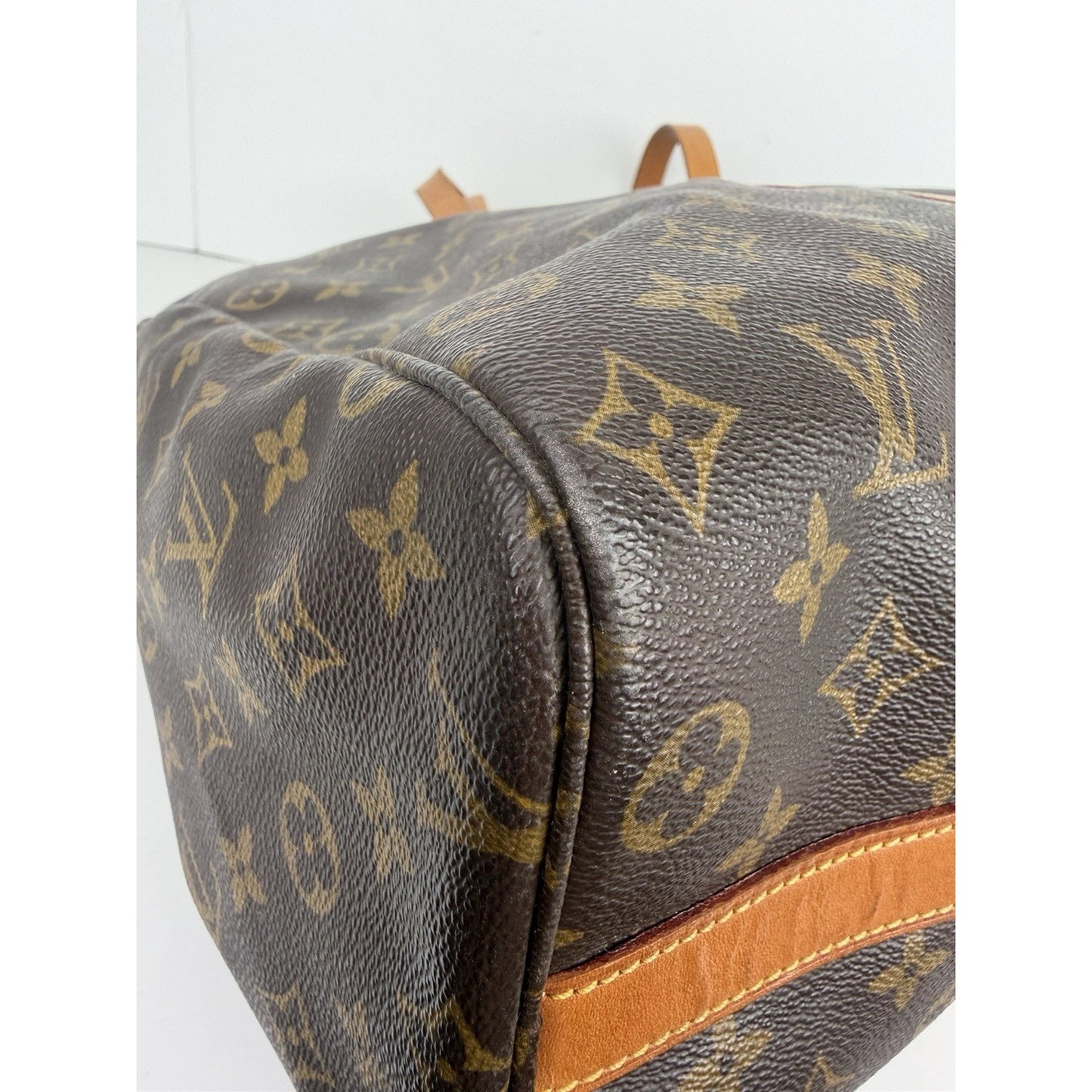 Louis Vuitton Sac Flanerie 50 Travel Bag Vintage in Brown LV Monogram 1992 S