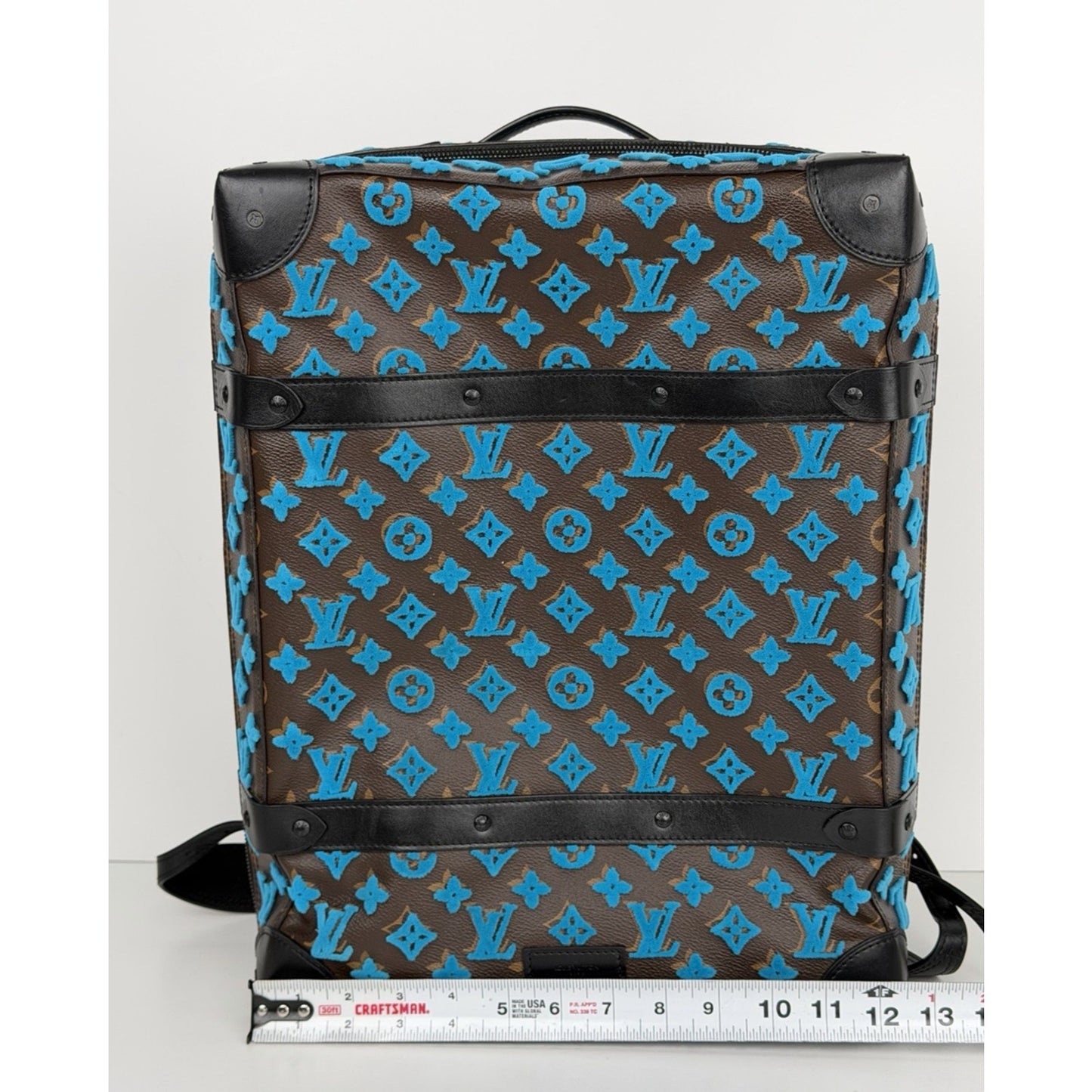 Louis Vuitton Soft Trunk Backpack in Monogram Tuffetage Canvas PM 2019