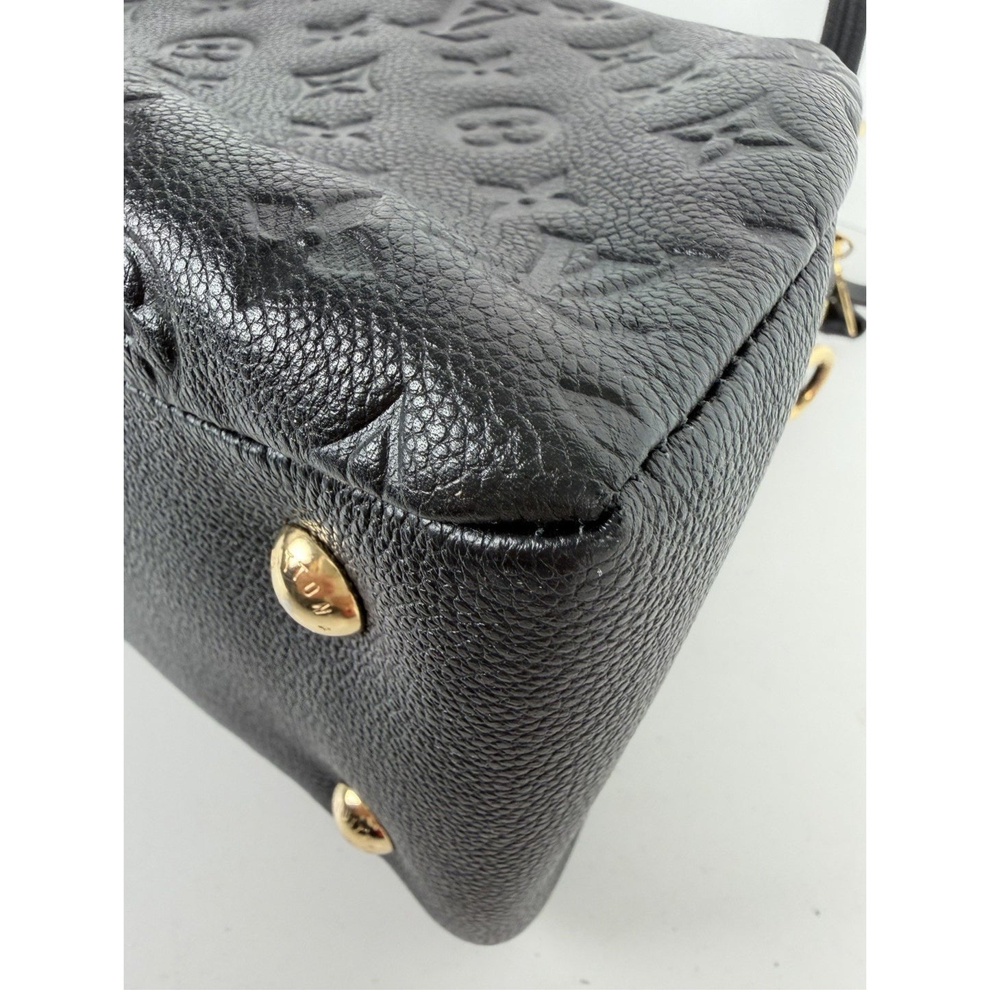 Louis Vuitton Ponthieu Bag PM in Black Monogram Empreinte Leather 2019 B-2