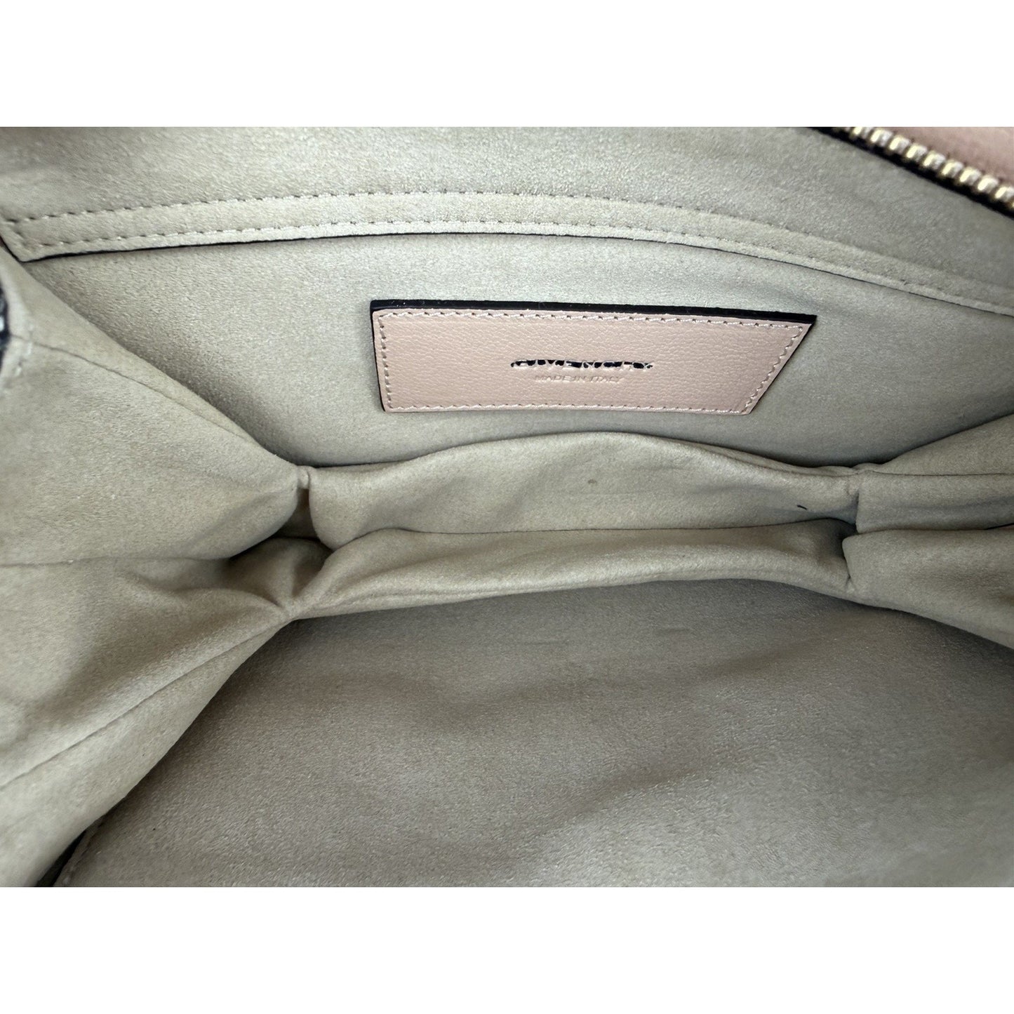 Givenchy Cross 3 Crossbody Bag with Chain Handle in Beige Leather S-12