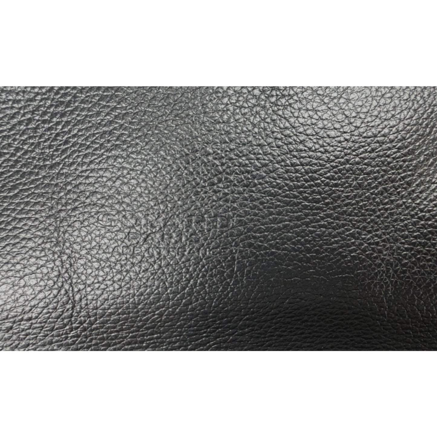Goyard Saint Leger Backpack in Black Goyardine Coated Canvas Leather Trim E8