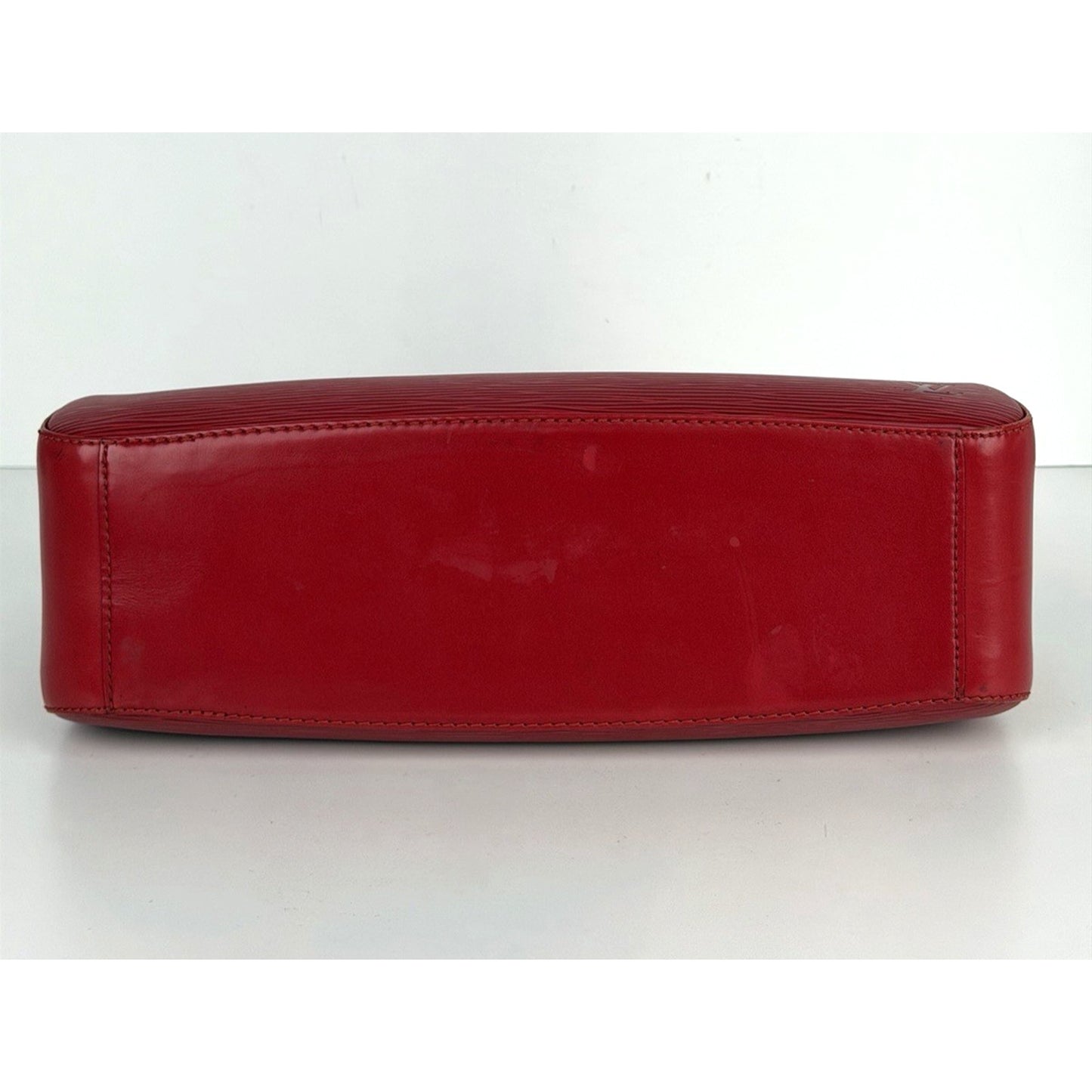 Louis Vuitton Jasmin Top Handle Bag Vintage Castilian Red Epi Leather 1998 S-10
