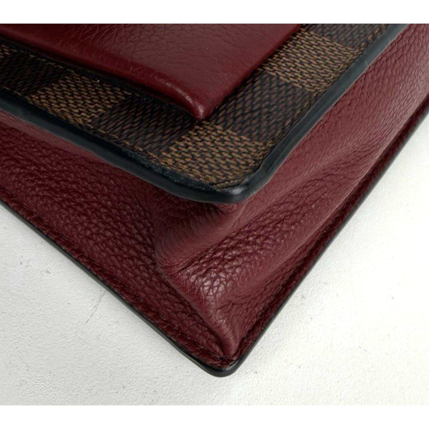 Louis Vuitton Vavin Wallet Bag on Chain in Damier Ebene Coated Canvas 2019 S