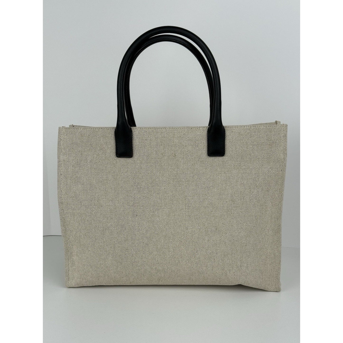 VERSACE La Medusa Beige canvas LARGE TOTE BAG